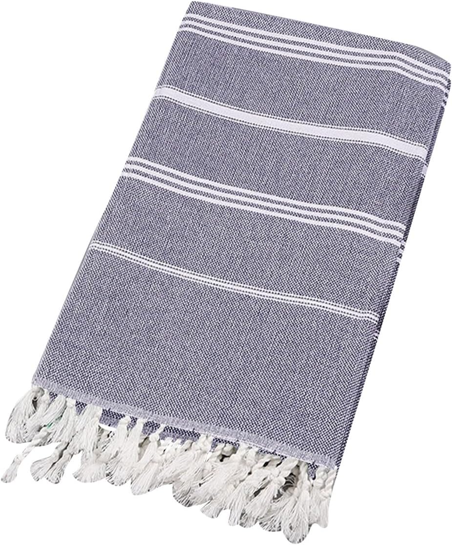 KELINFONG Turkish Beach Towel 71x39 Inches Quick Dry Sand Free 1