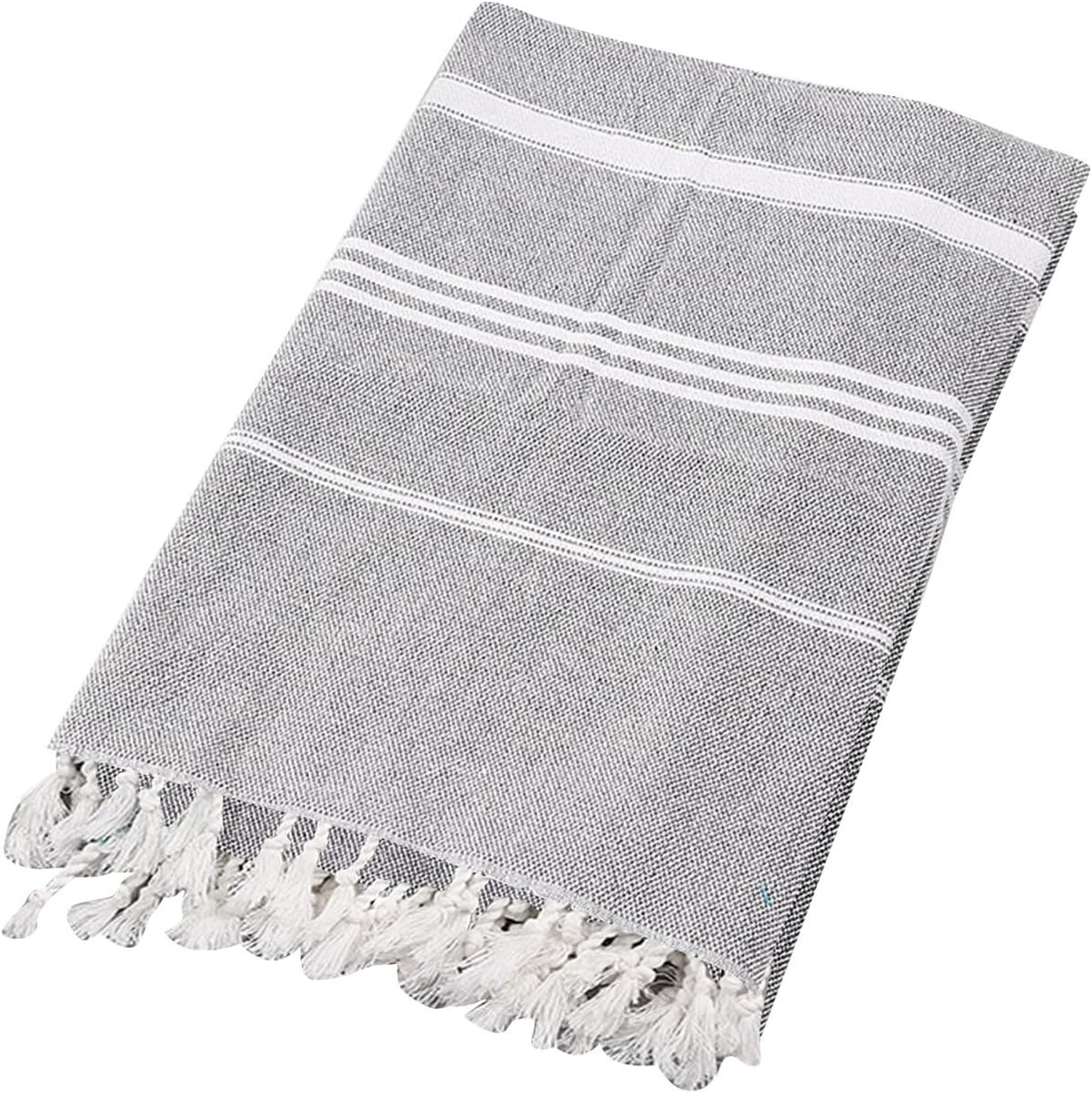 Gooddyiyukey Turkish Beach Towel Large Quick Dry
