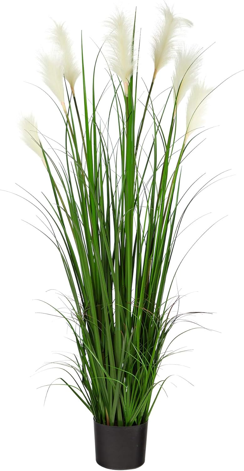 Nearly Natural 45ft Plume Grass Artificial Plant