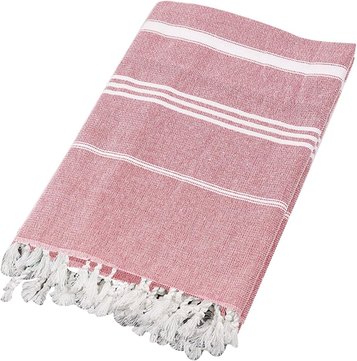 Gooddyiyukey Turkish Beach Towels Set of 4