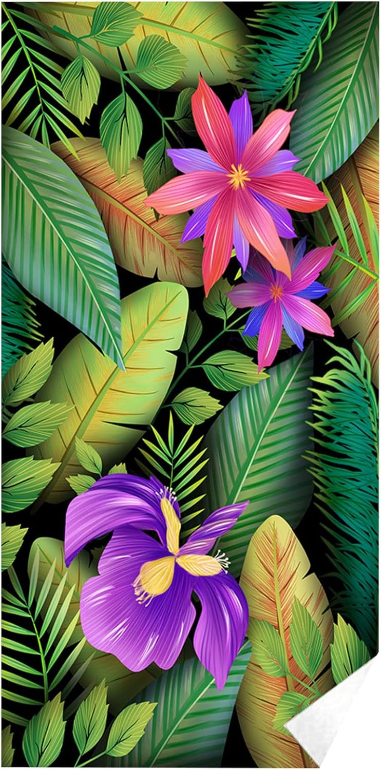 Longaoa Microfiber Beach Towel Quick Dry Super Absorbent 275X551 inch