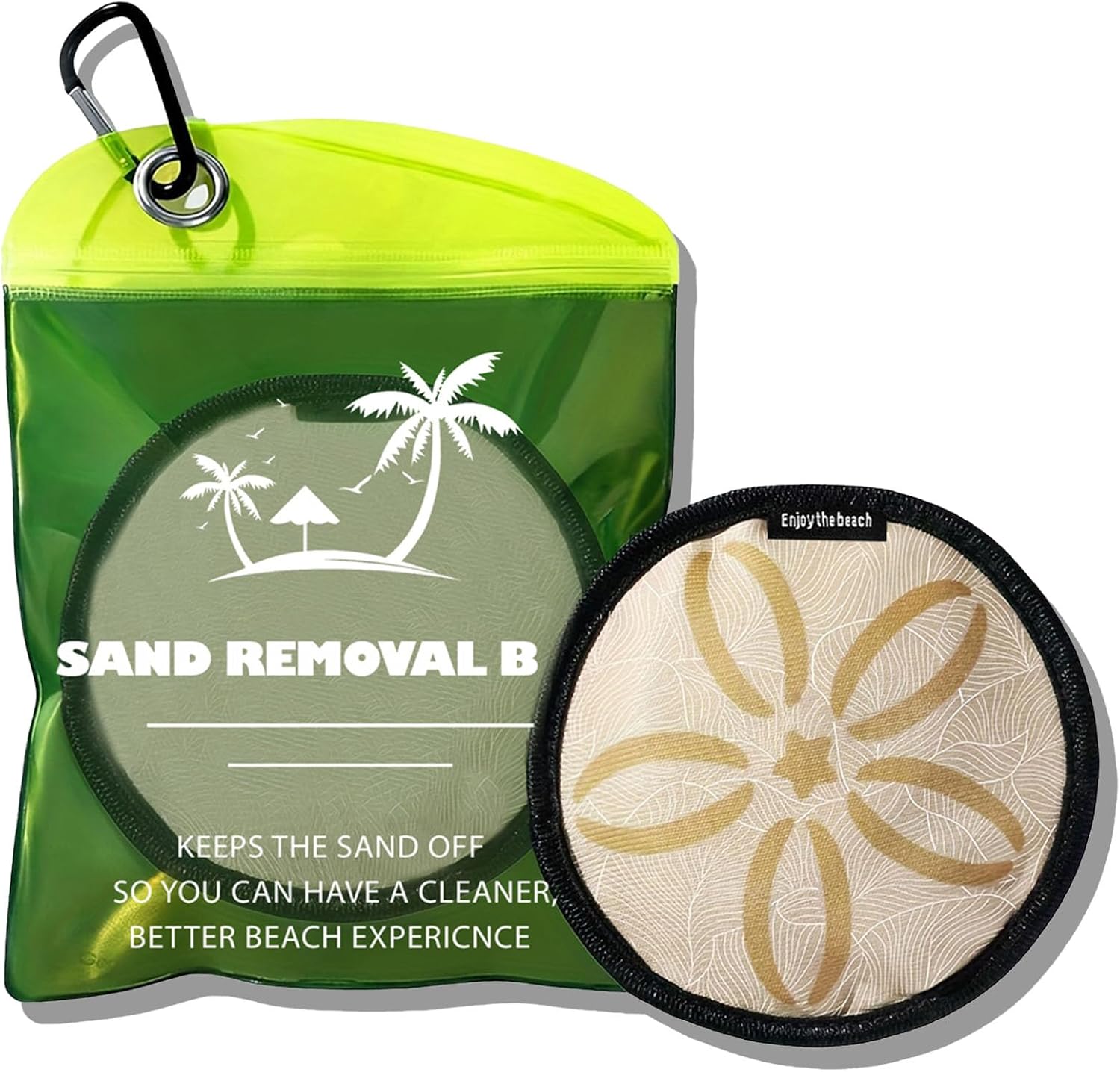 Beach Sand Remover Pouch - Reusable Pet-Friendly