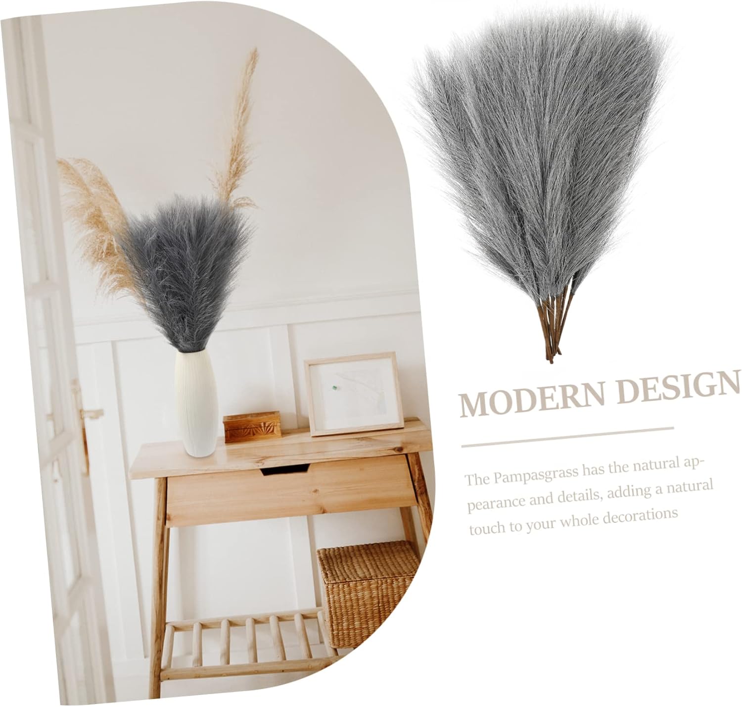 Yardenfun 20 Pcs Artificial Farmhouse Plumes Vase Fillers