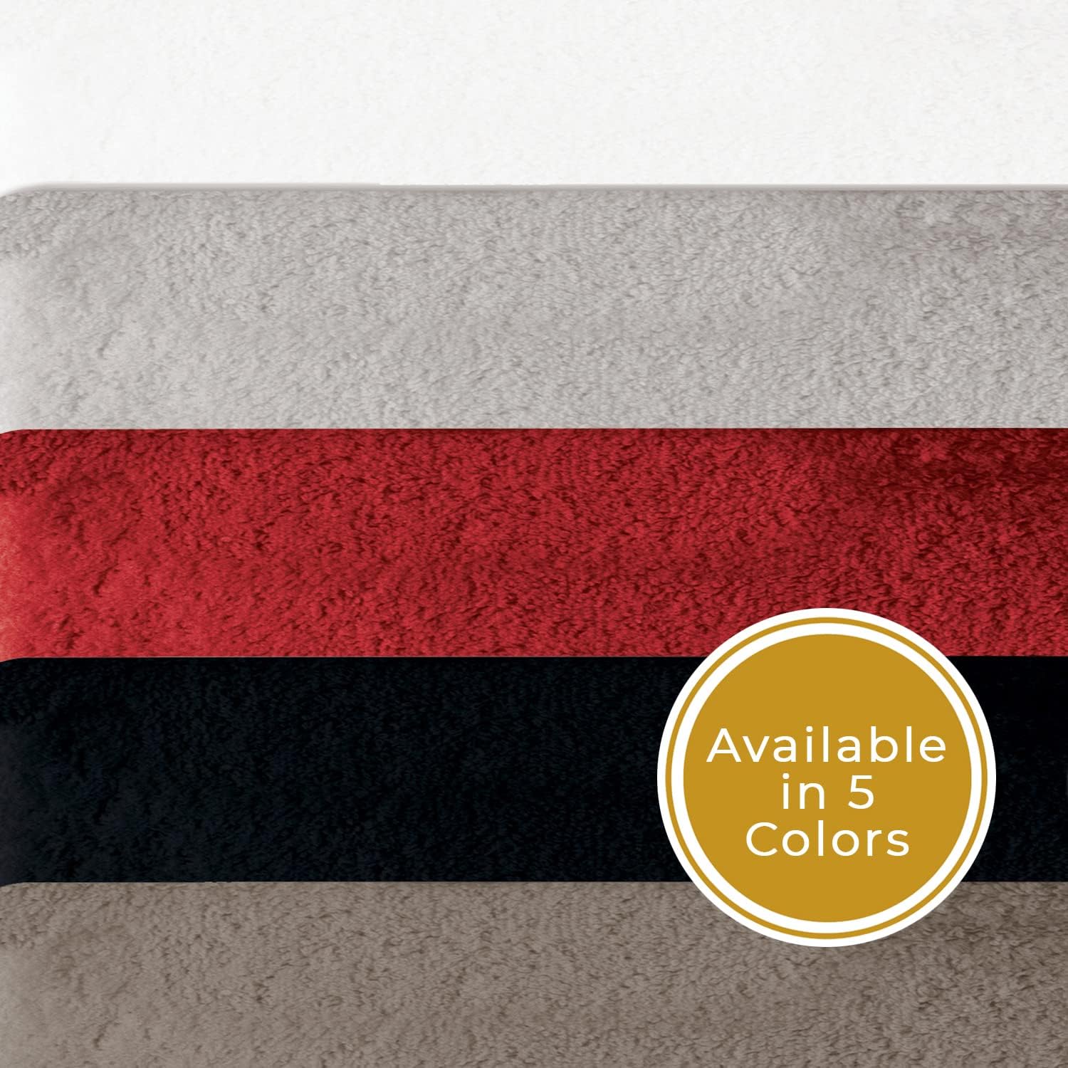 Sparkles Home Stripe Fingertip Towel Set of 2 Taupe