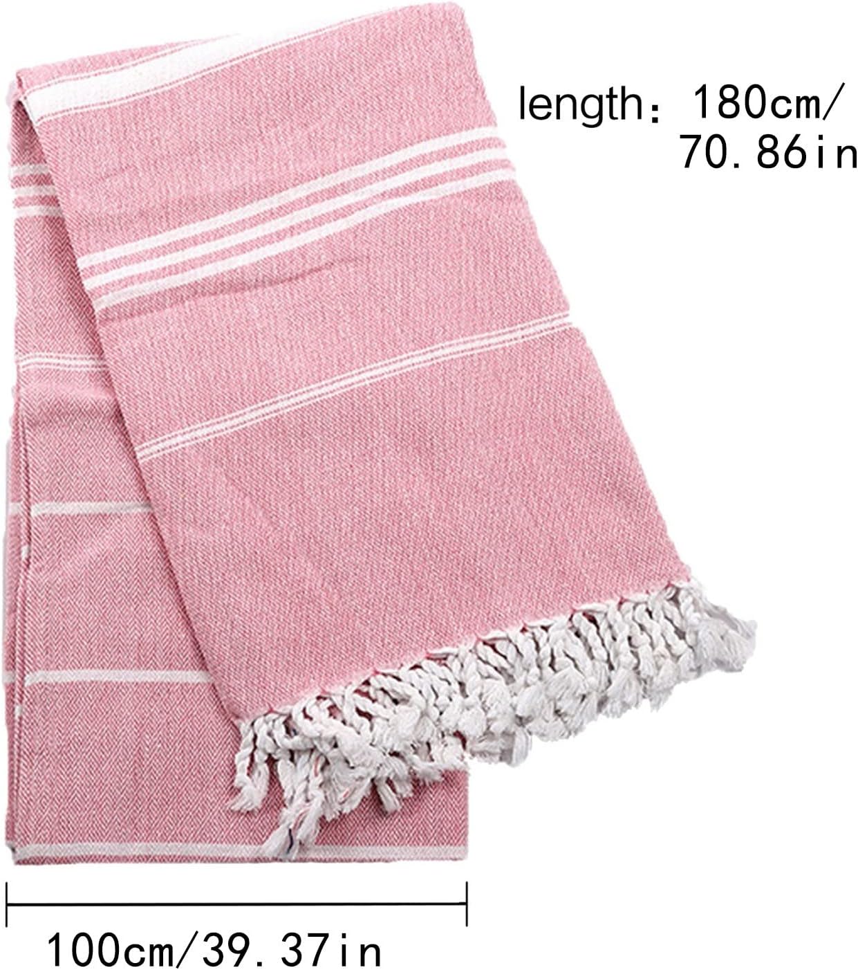Gooddyiyukey Turkish Beach Towels Set of 4