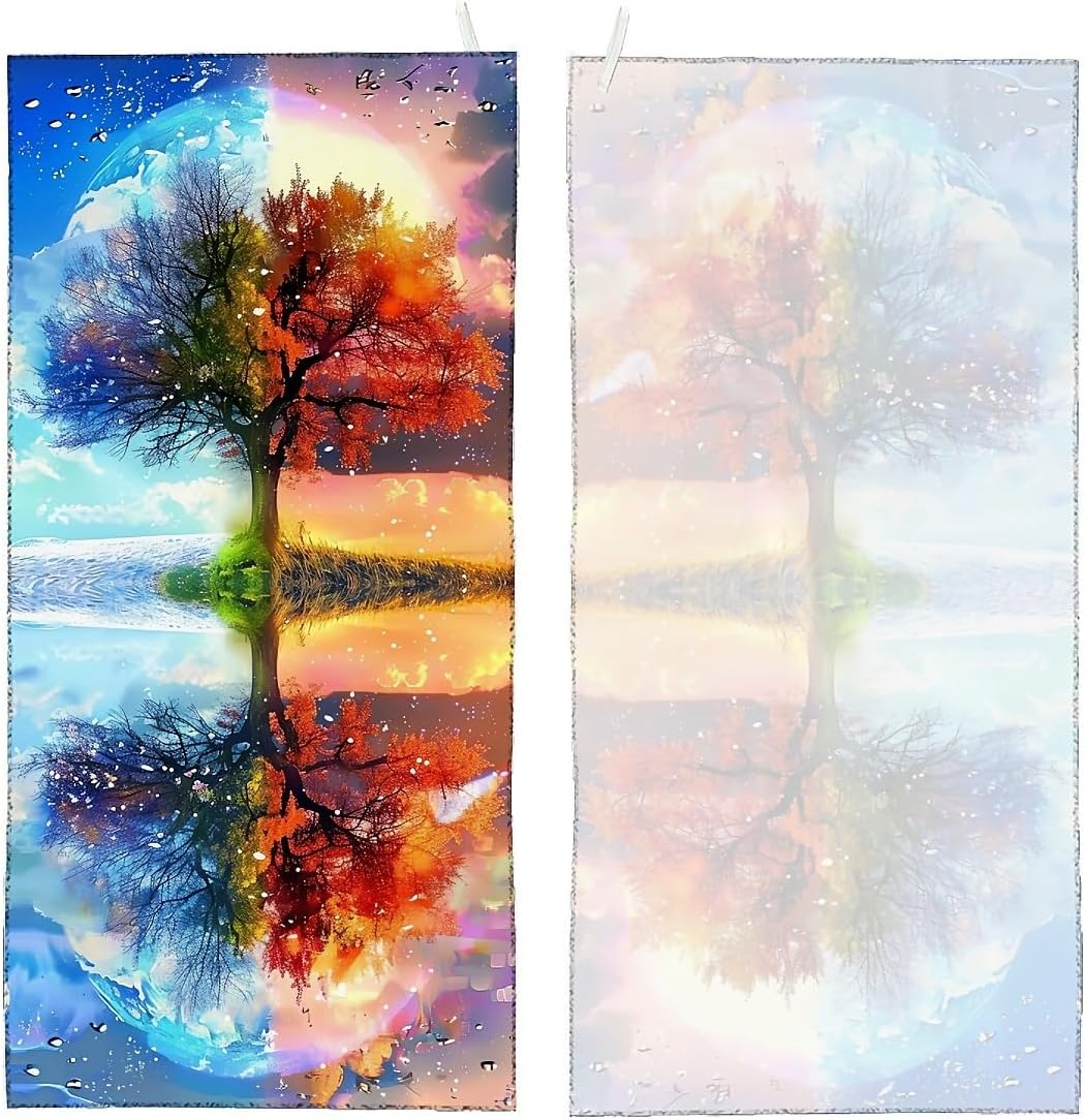 Life of Tree Fluffy Oversized Beach Towels 32x64 Inch