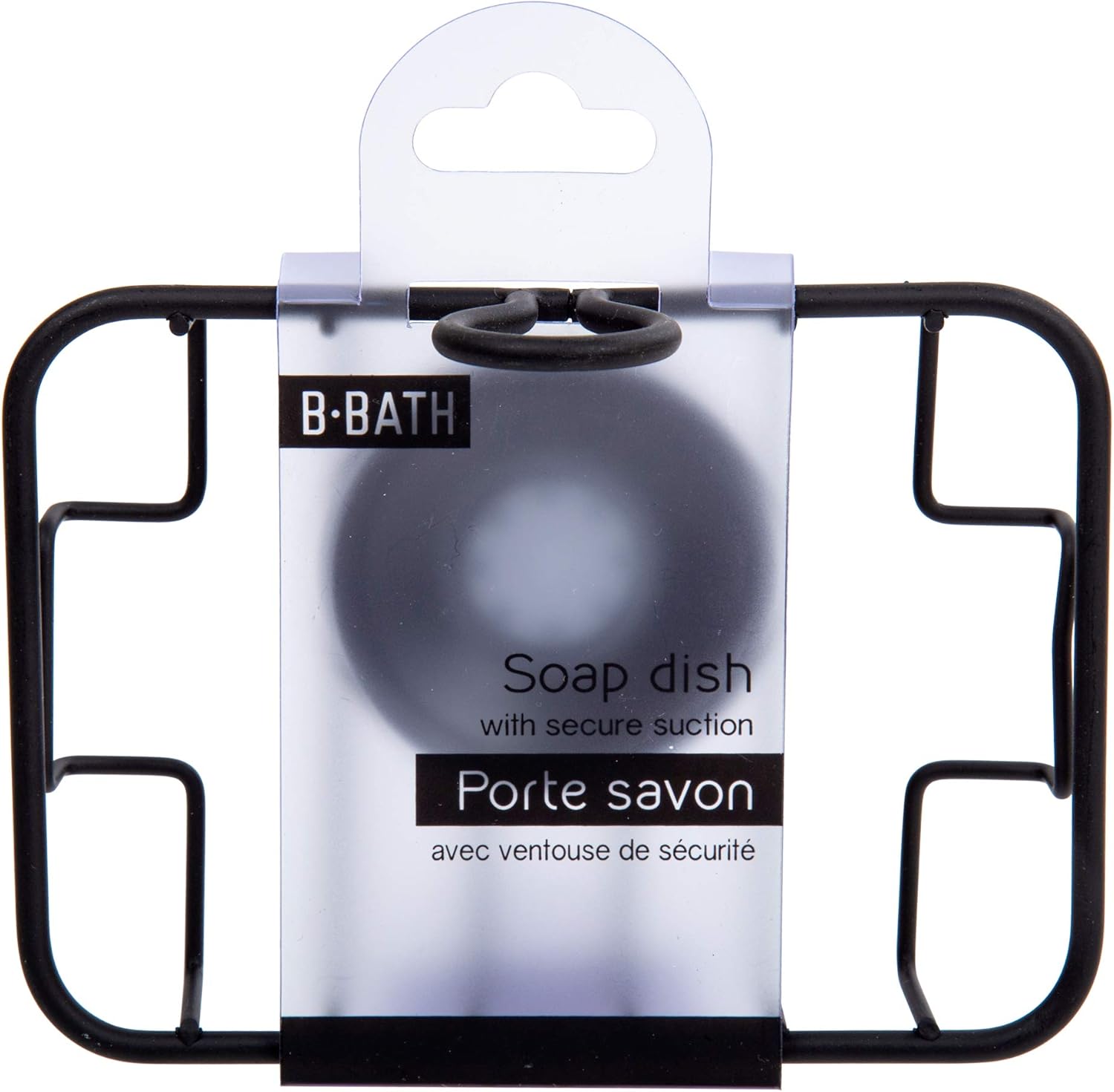 Bodico Black CTG Matte Soap Holder