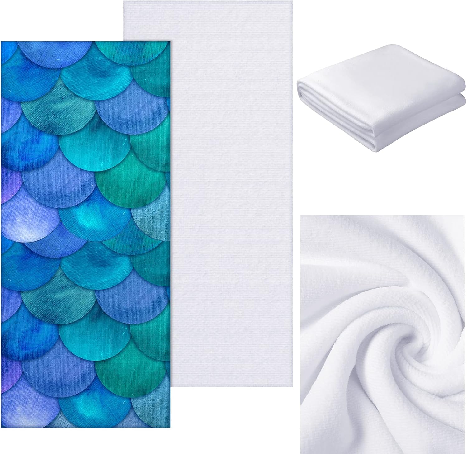 Tatuo Sublimation Microfiber Beach Towel 24x47 Inch