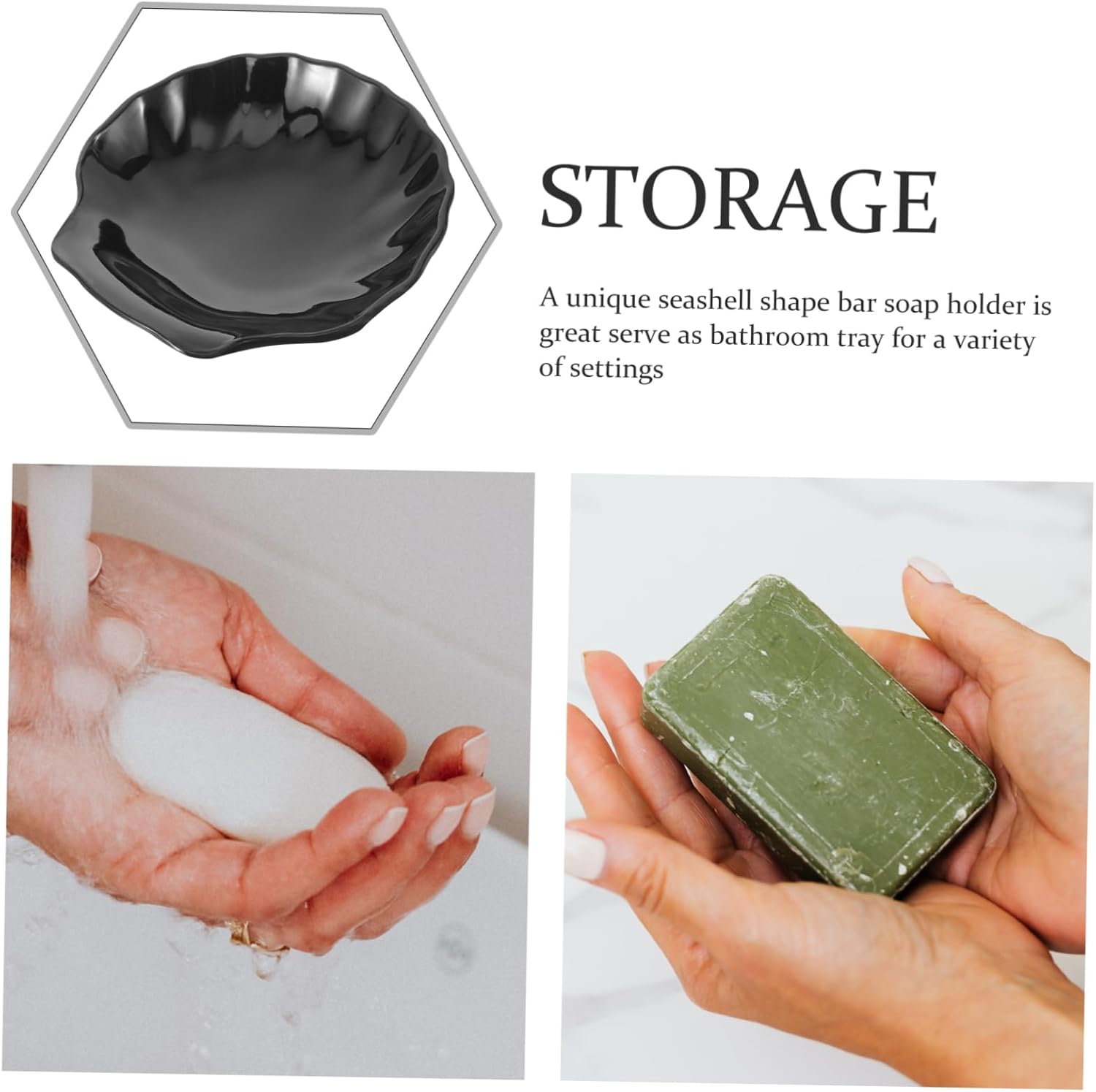 Yardenfun Sea Shell Soap Dish Holder 1