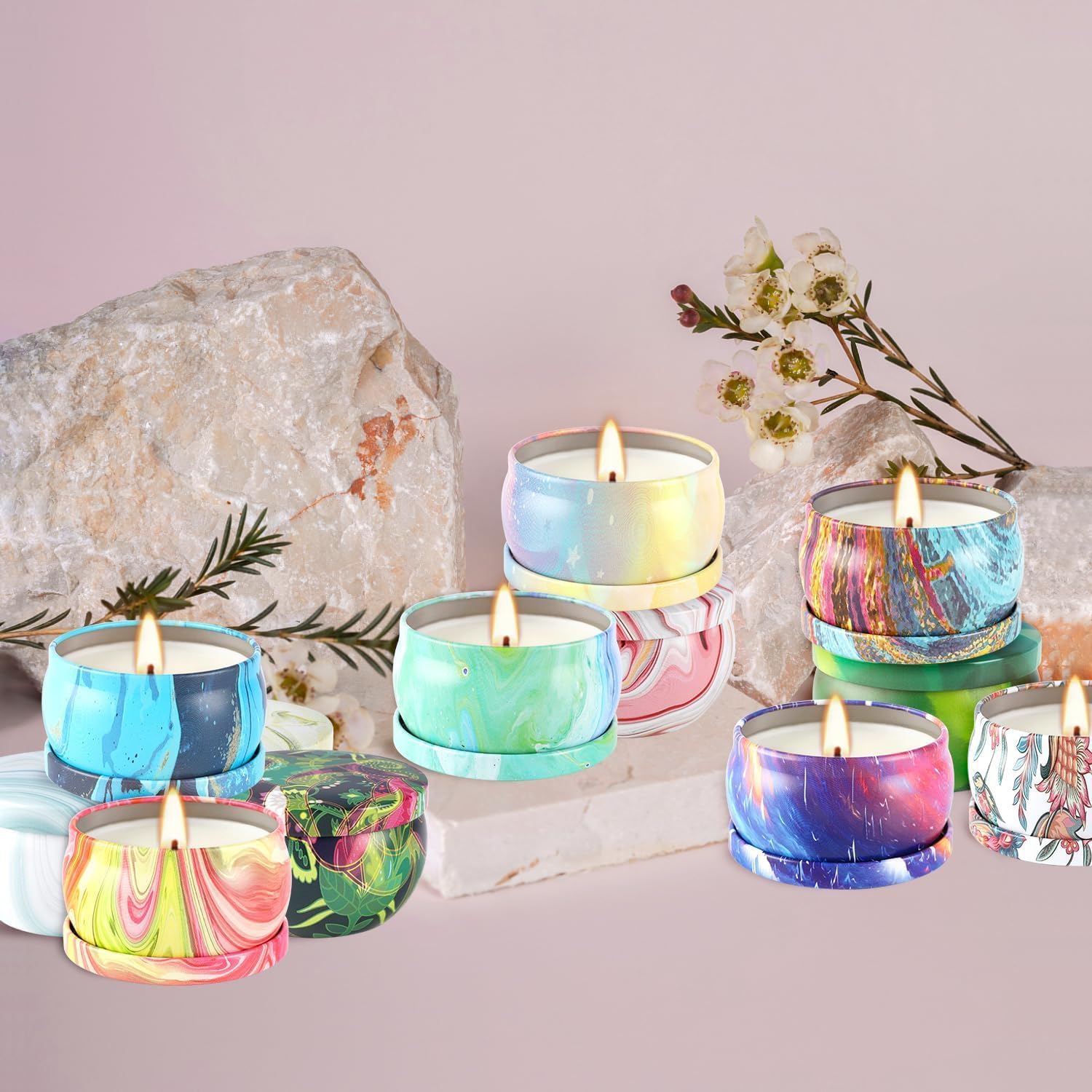 36-Pack Scented Candles Gift Set for Women