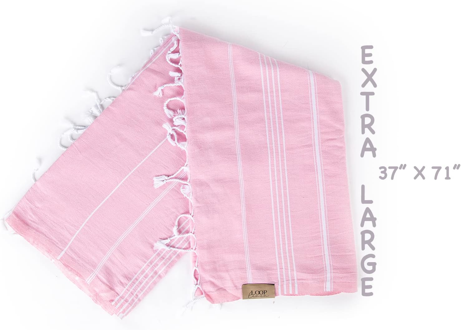 Loop Linen Turkish Beach Towel 37x71