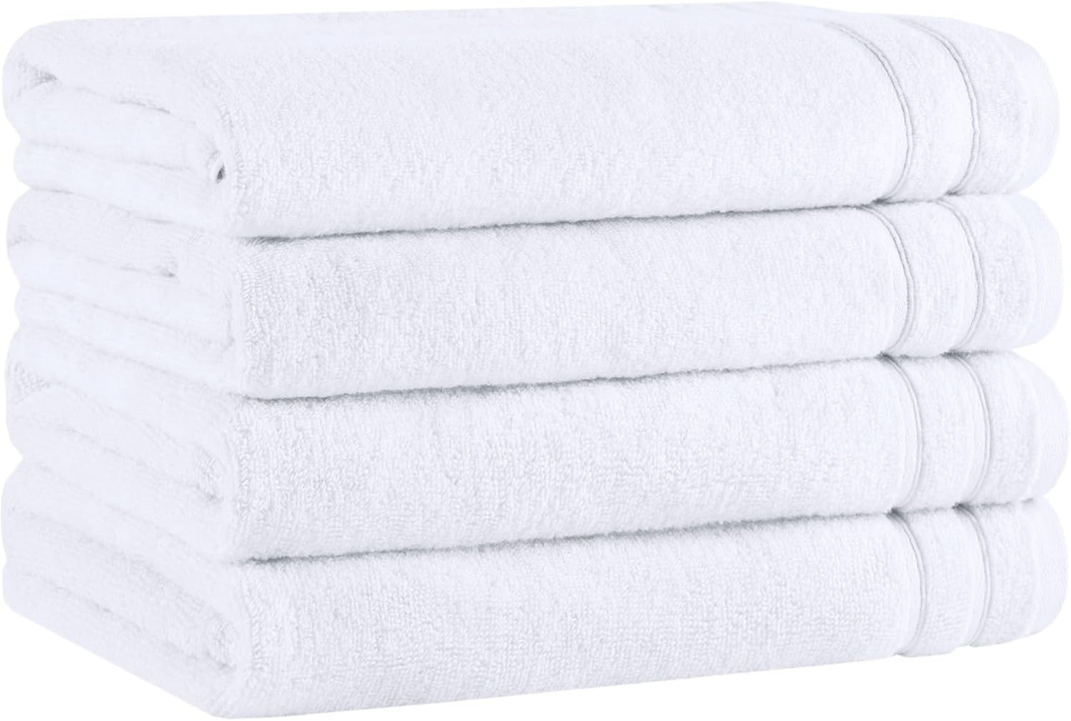 Comfort Spaces Extra Large 4-Piece Bath Towel Set 30x60