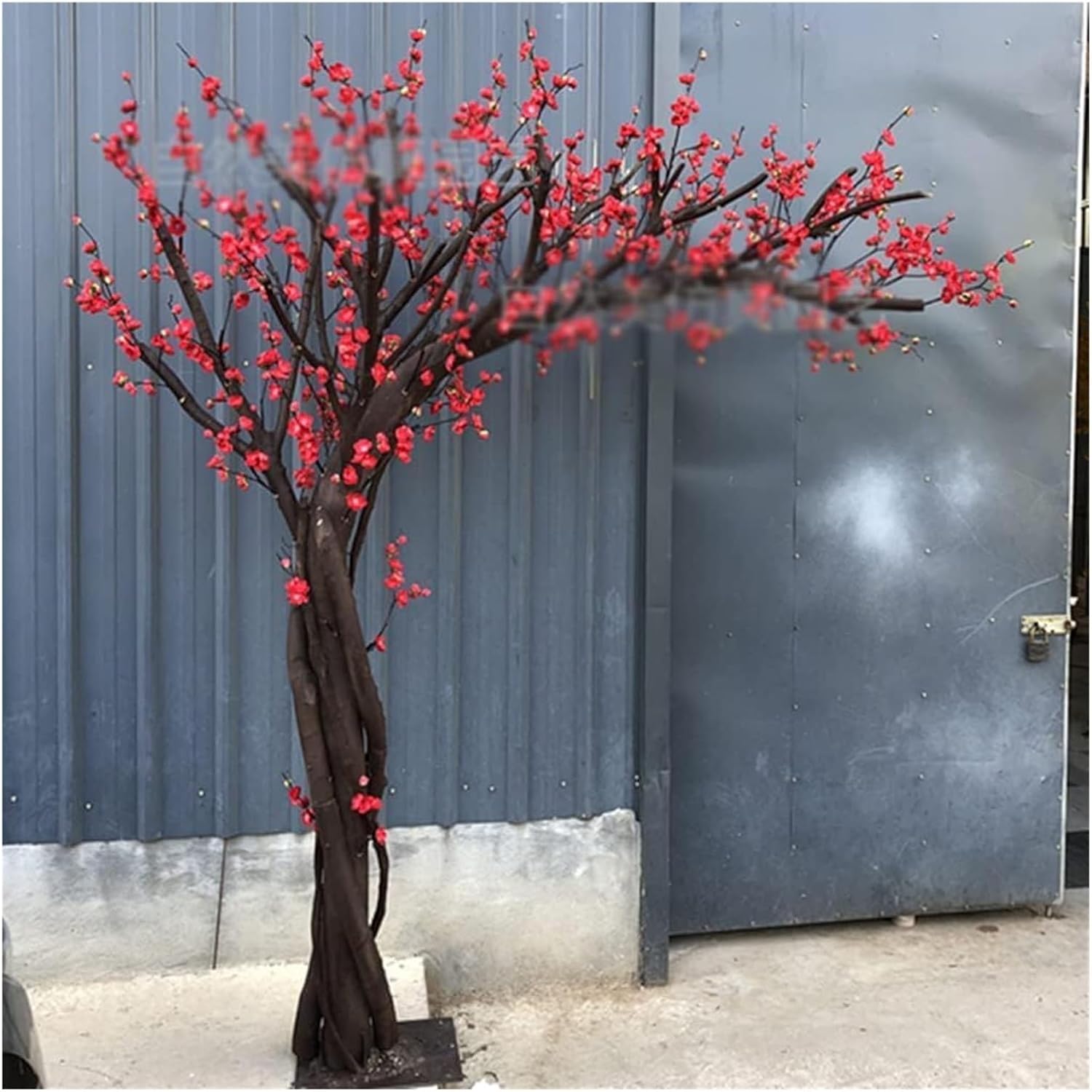 Rutavm Artificial Plum Tree 49ft Wishing Tree Decor