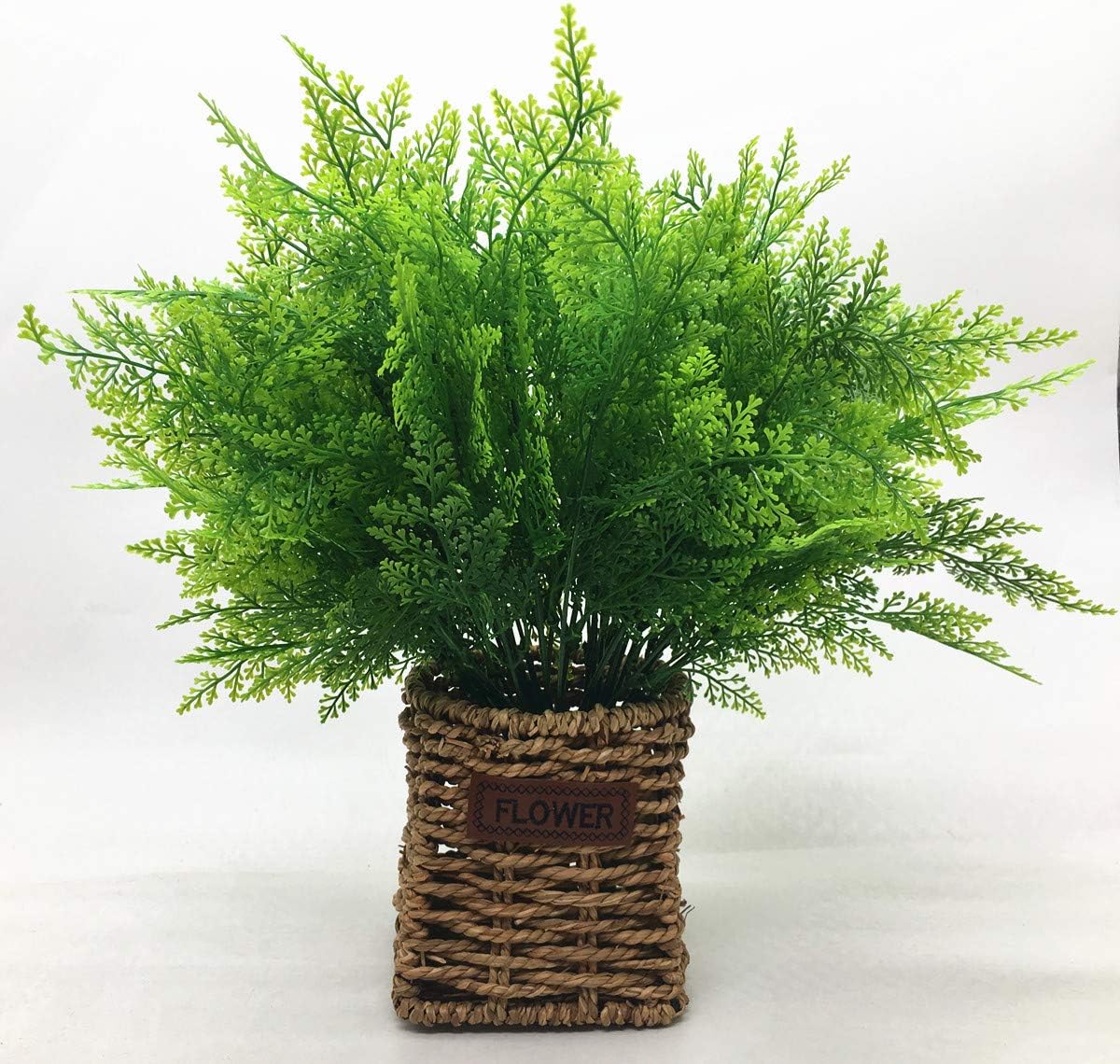 LOVENIMEN Artificial Shrubs 4 pcs 35 cm Realistic Fake Bushes