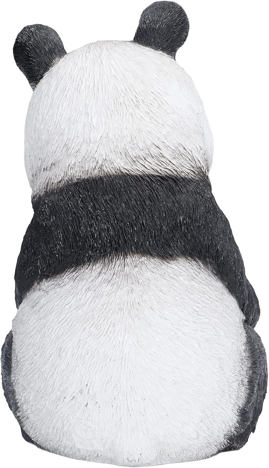 Cute Synthetic Resin Panda Garden Statue Decor