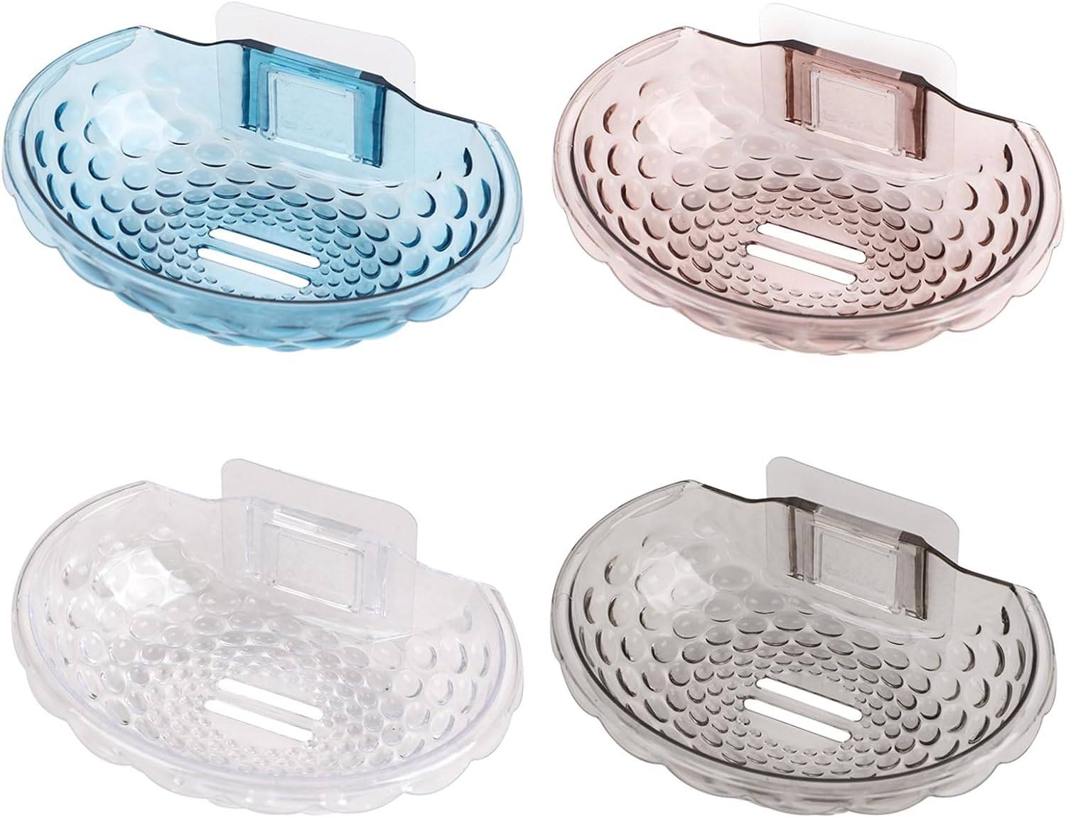 Wall Mount Soap Holder with Acrylic Dish for Bathroom