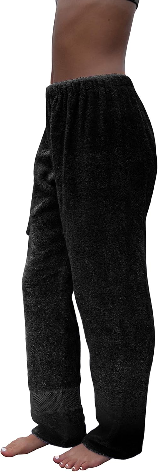 Co Towel Pants for Swimmers Black