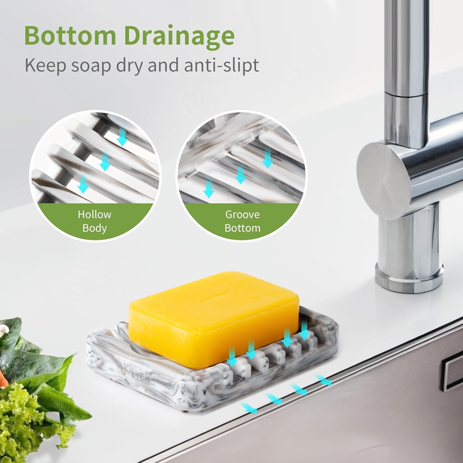 LOYATRO Bar Soap Holder for Shower 1