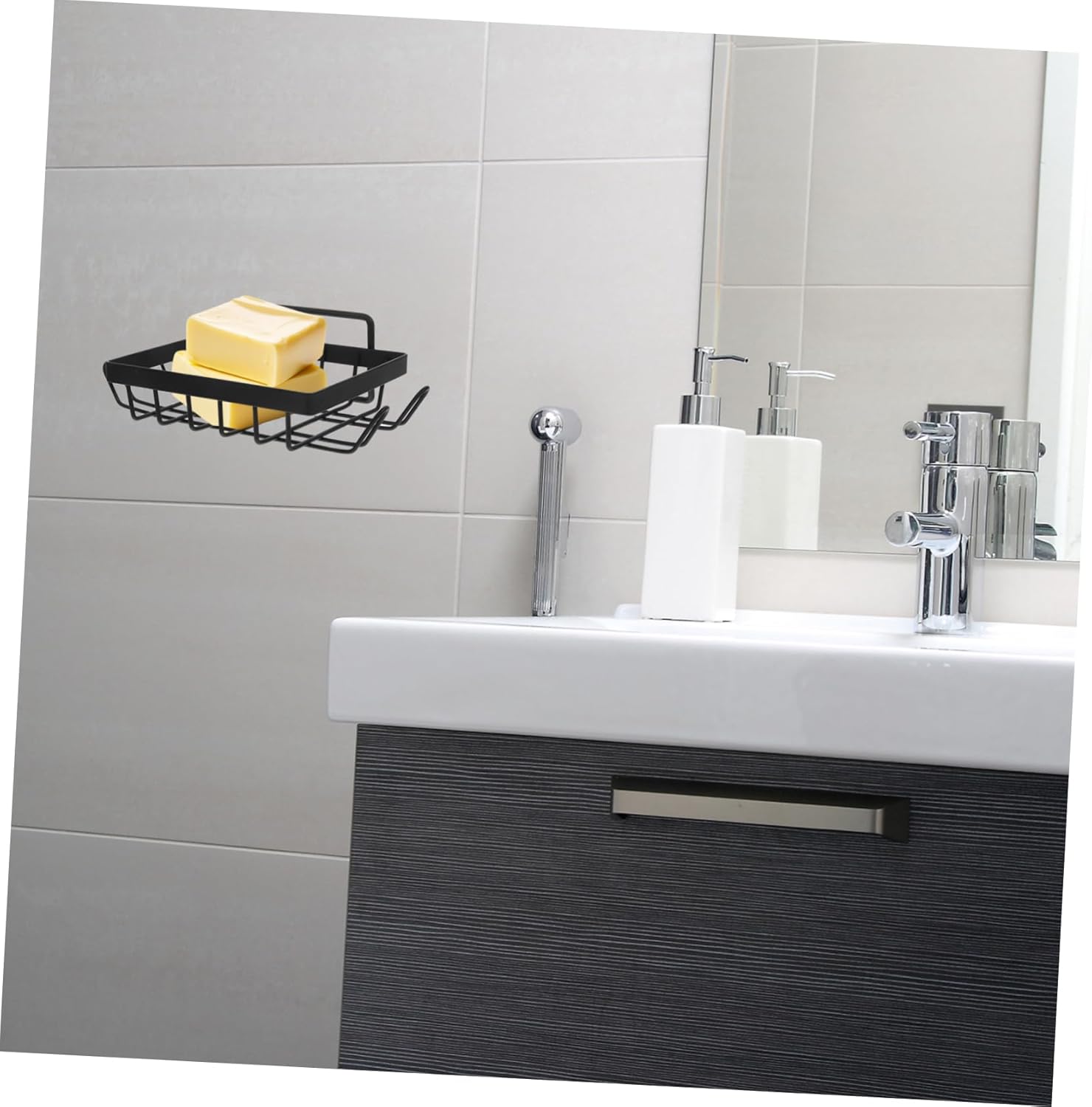GLEAVI Wall Mounted Bar Soap Holder