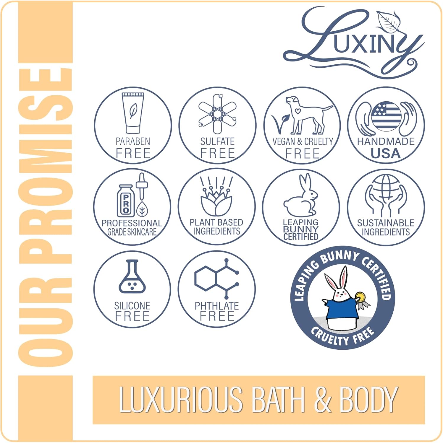 Luxiny American Made Soap Saver Lift - Plant Based Black Onyx