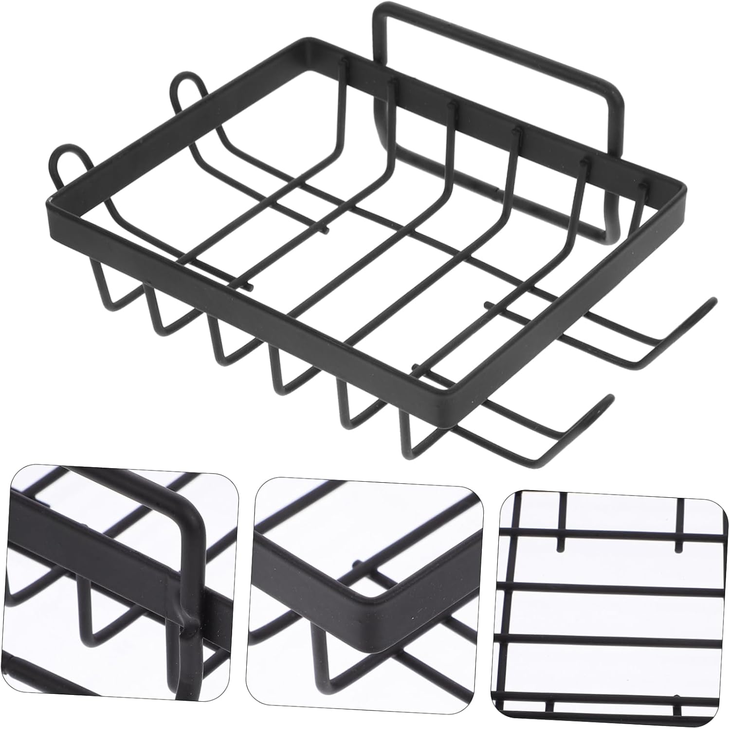 BUGUUYO Wall-Mounted Bar Soap Holder with Drainage