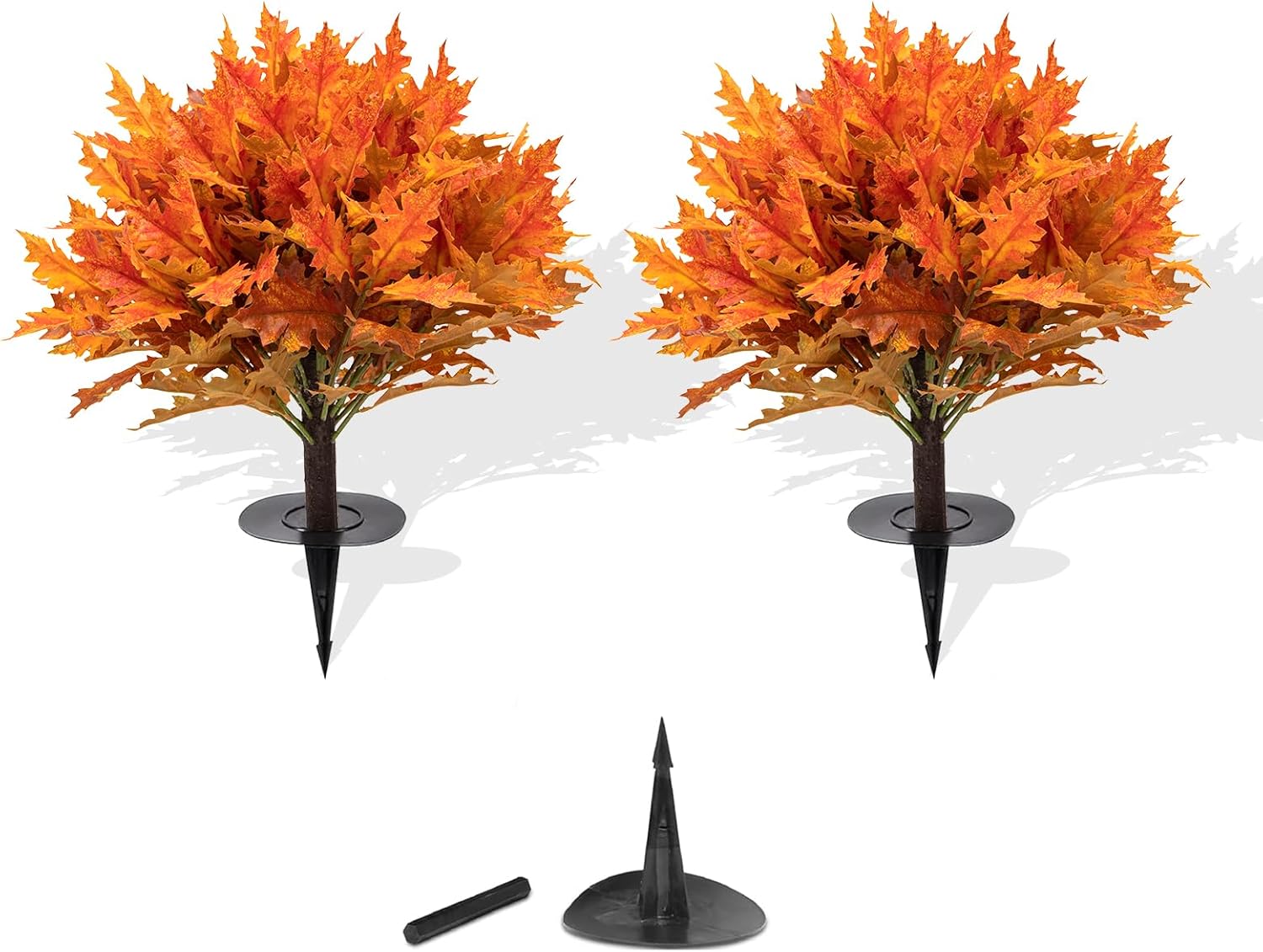 22 Artificial Maple Tree with Thorns 2-Piece Set