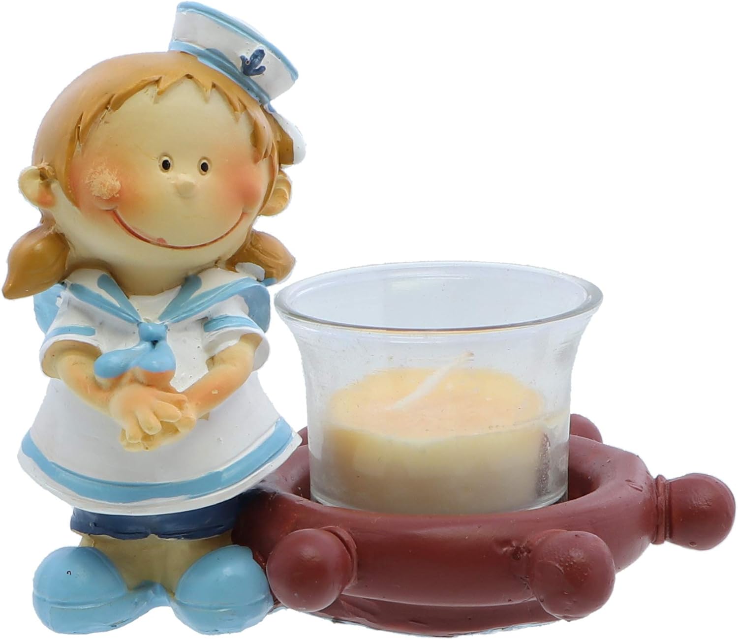LiShay Sailor Kids Votive Candle Holder - Girl