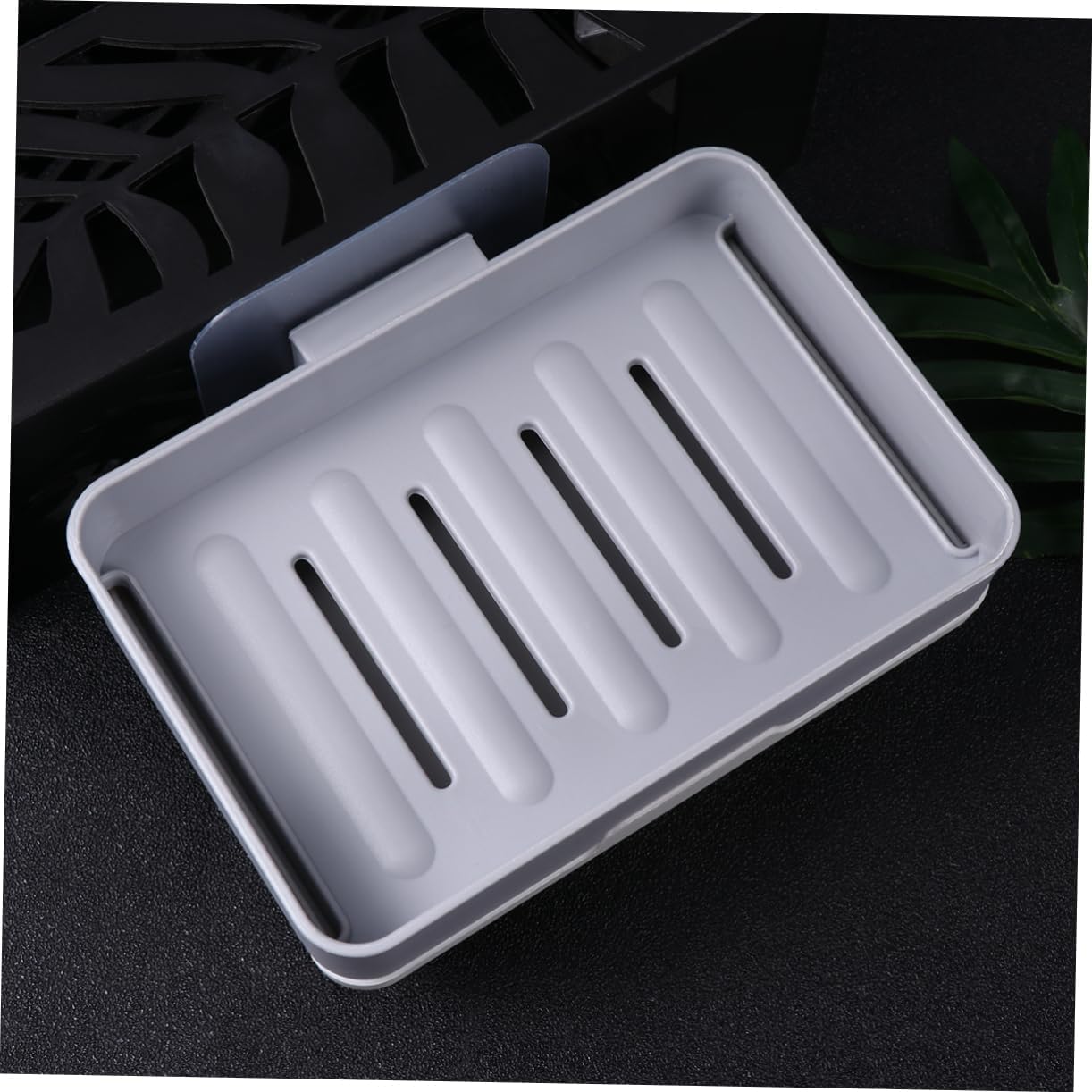Hoement Wall-Mounted Soap Dish for Bathroom Kitchen