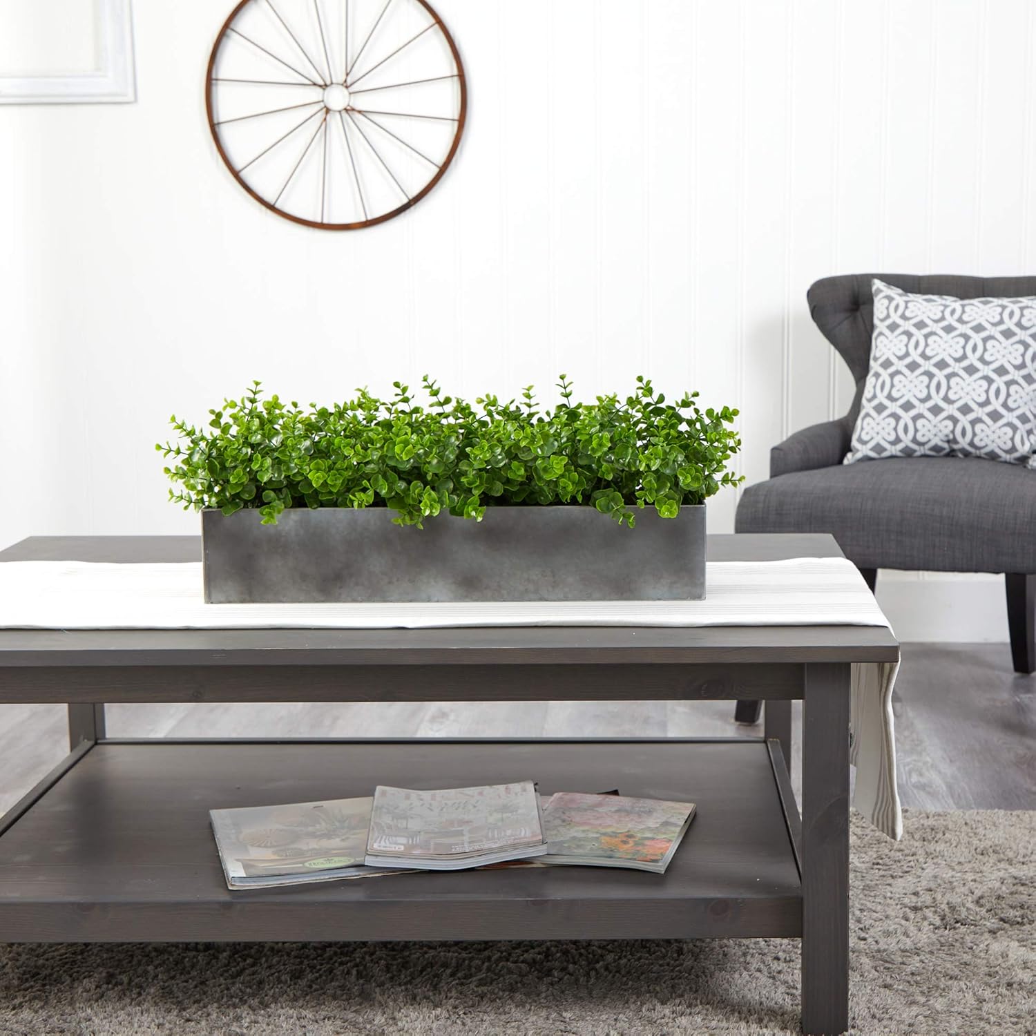 Nearly Natural 25in Eucalyptus Artificial Plant