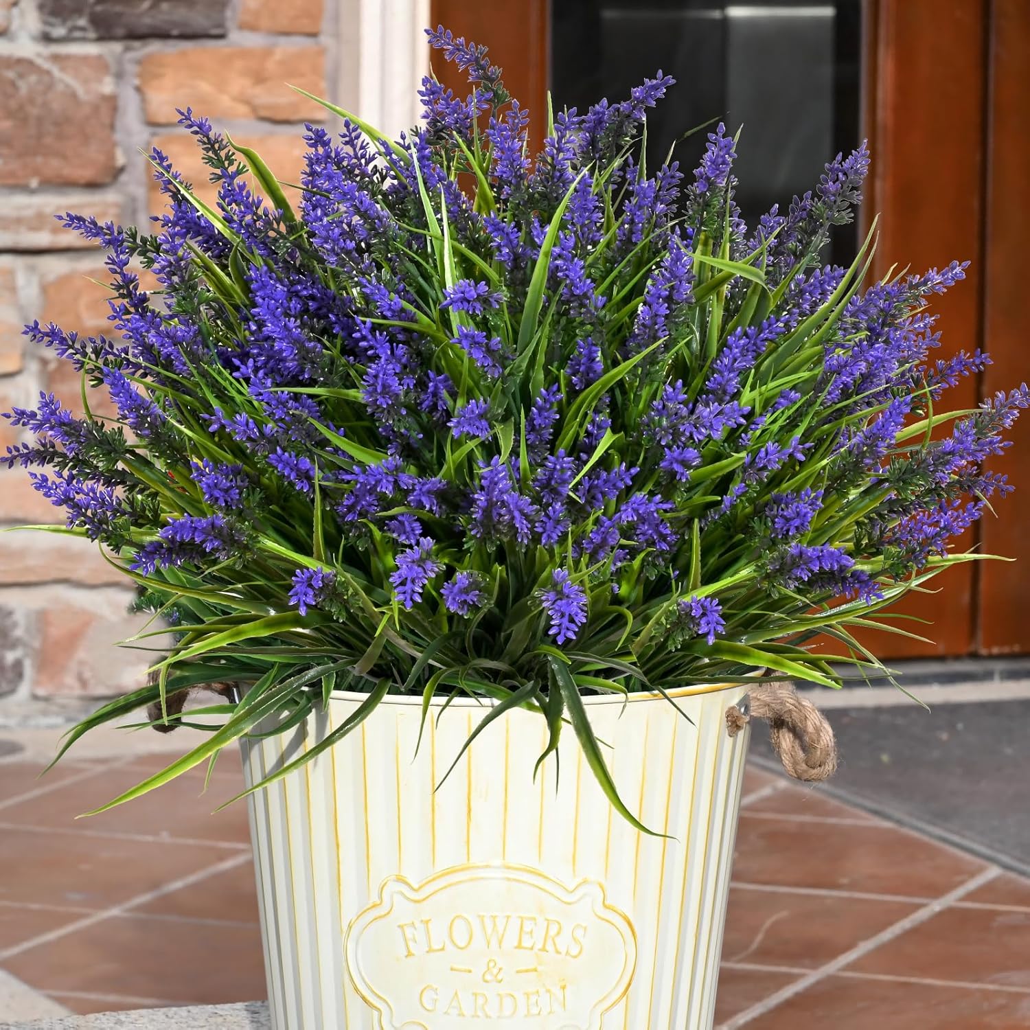 Waipfaru Artificial Flowers Purple 20 Bundles