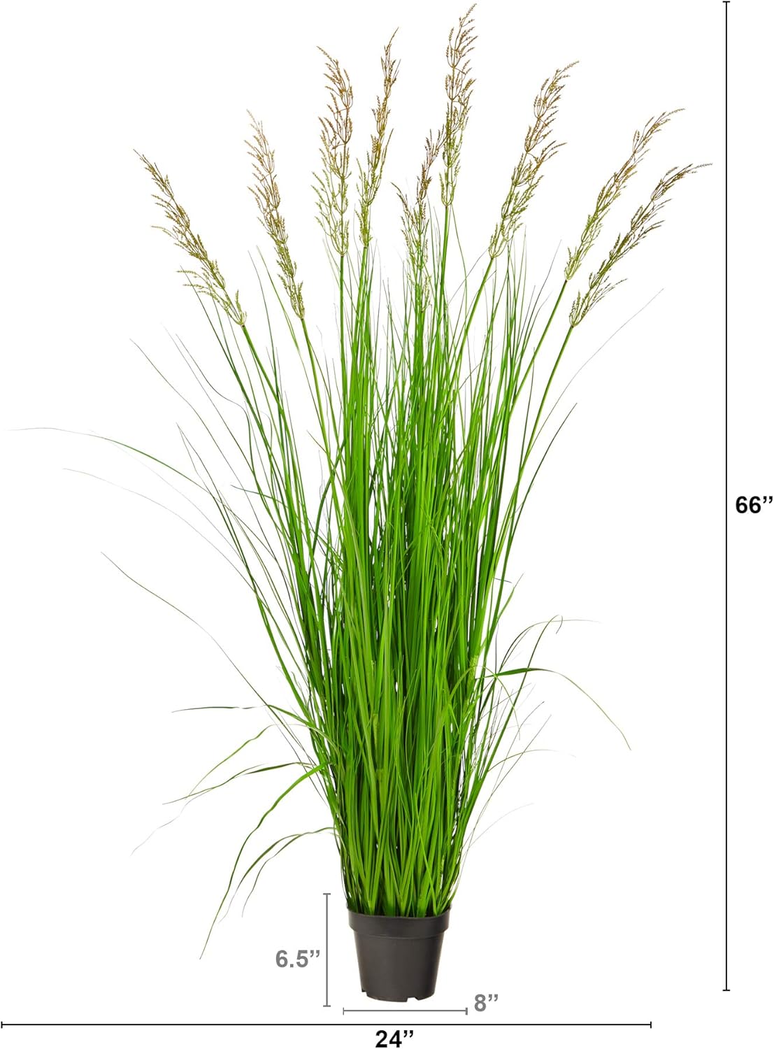 Nearly Natural 55ft Plume Grass Artificial Plant