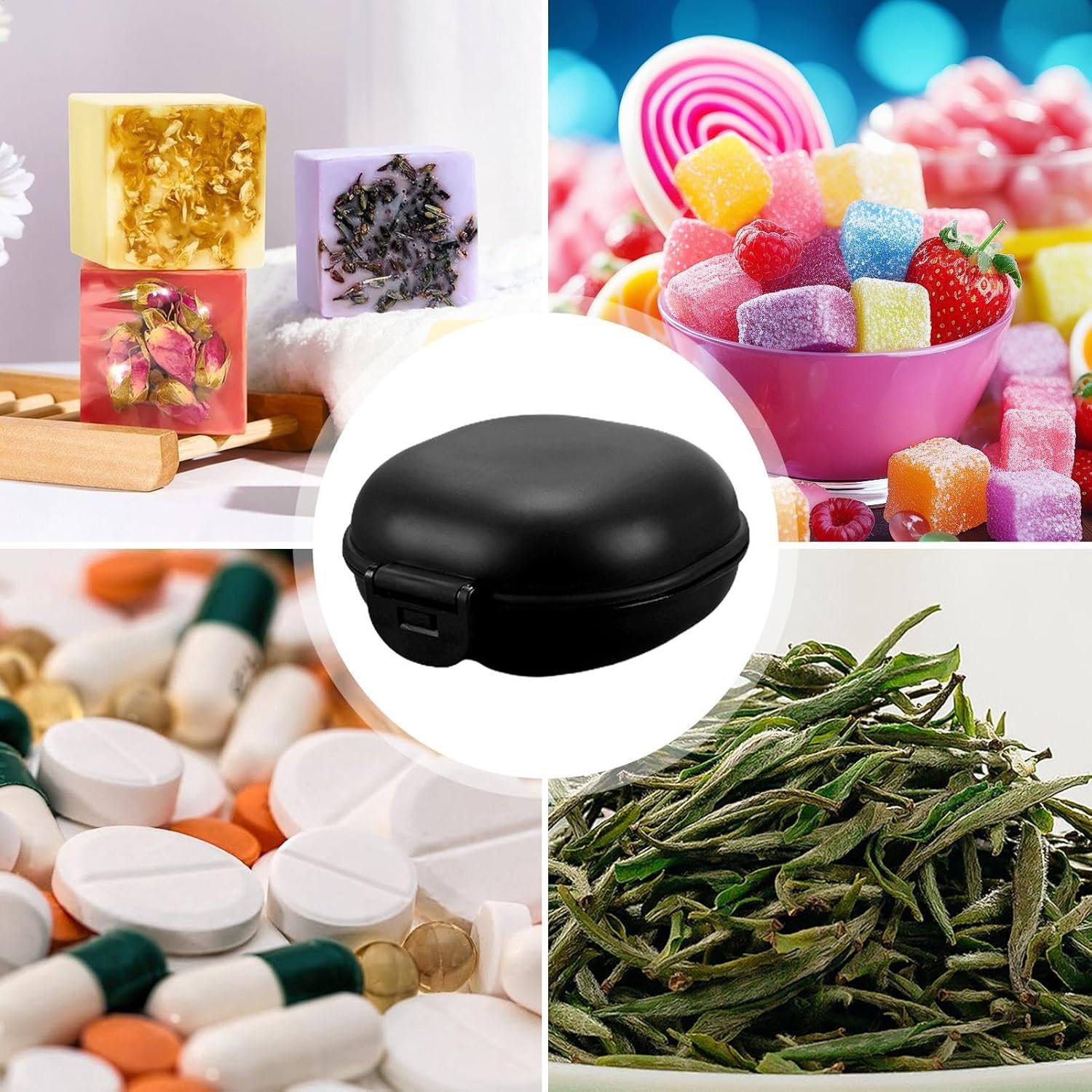 Eco-Friendly Shampoo Bar Dish with Drainage 1