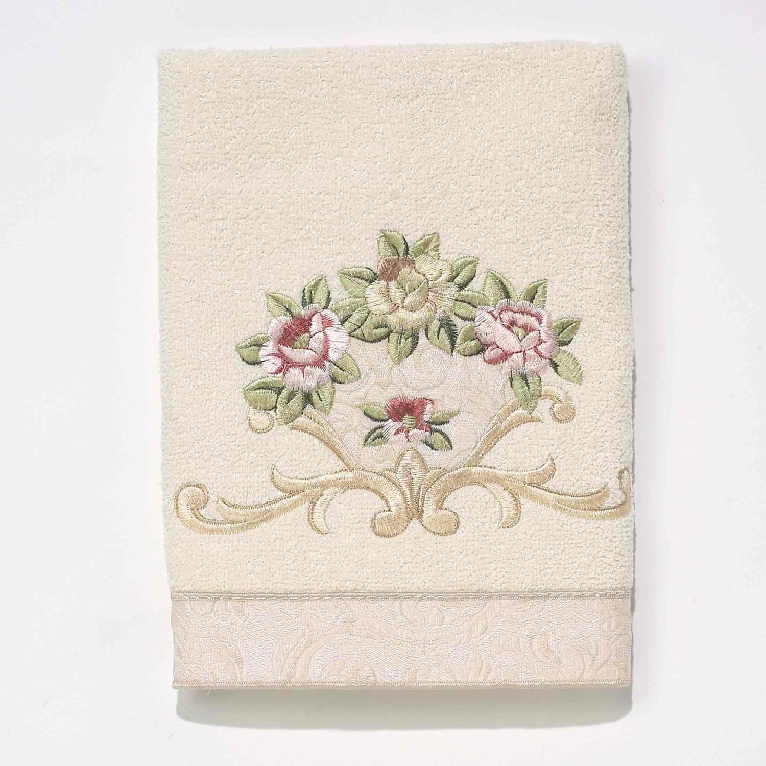 Avanti Linens 3pc Towel Set - Rosefan Collection