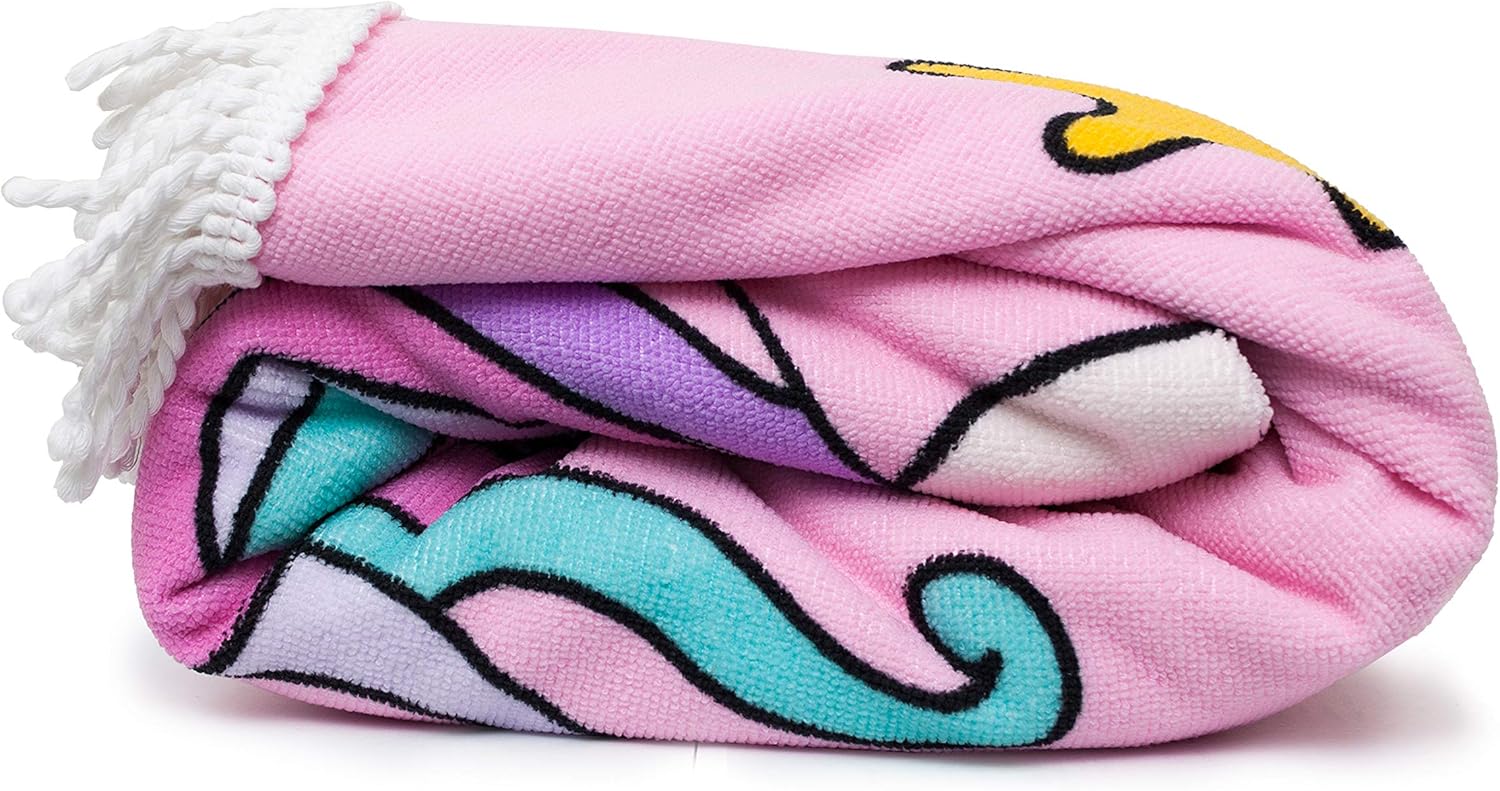 Mermaids Starfish Wishes 5ft Beach Towel Blanket