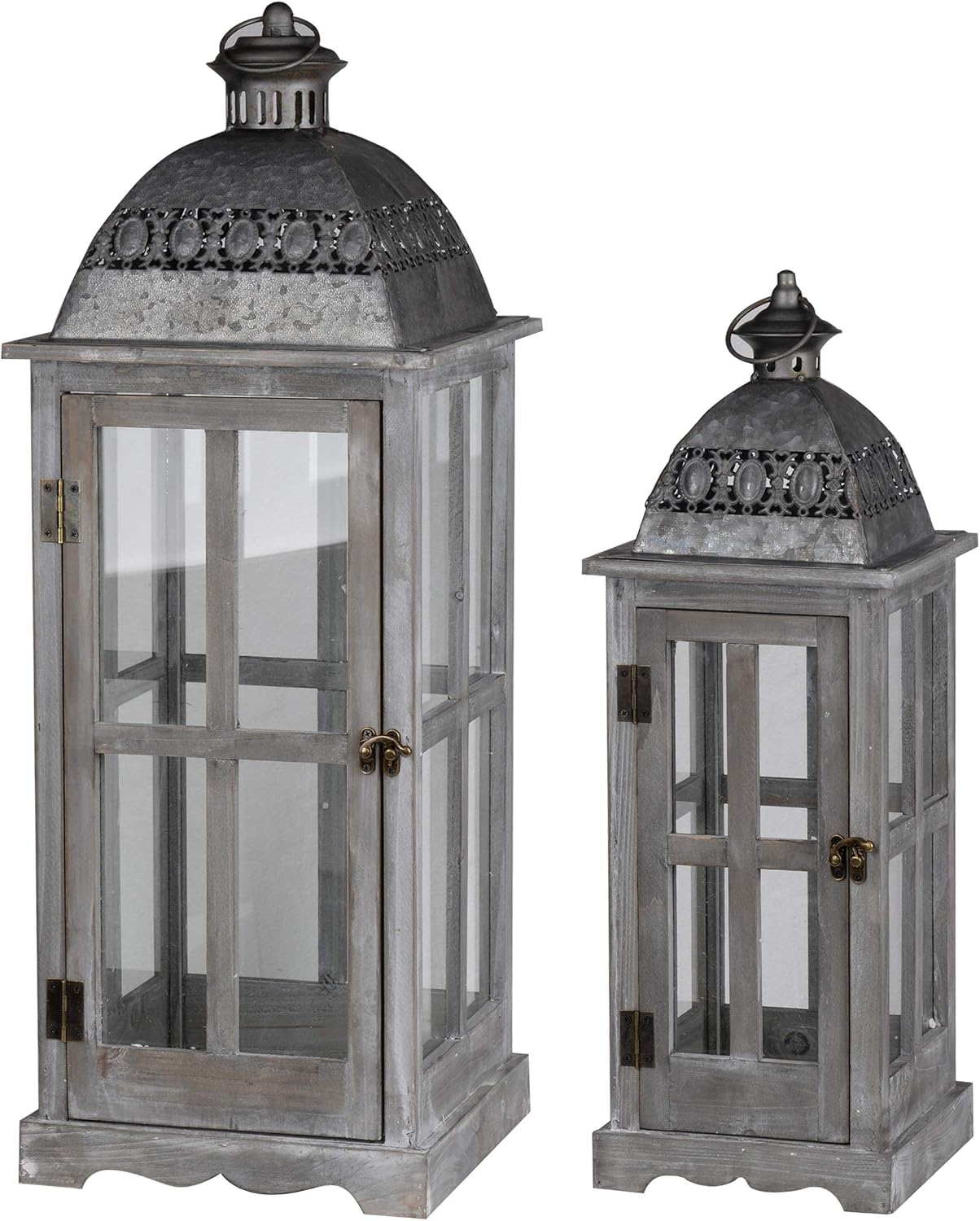 Strawberry Fairy Decorative Candle Lantern Set of Two