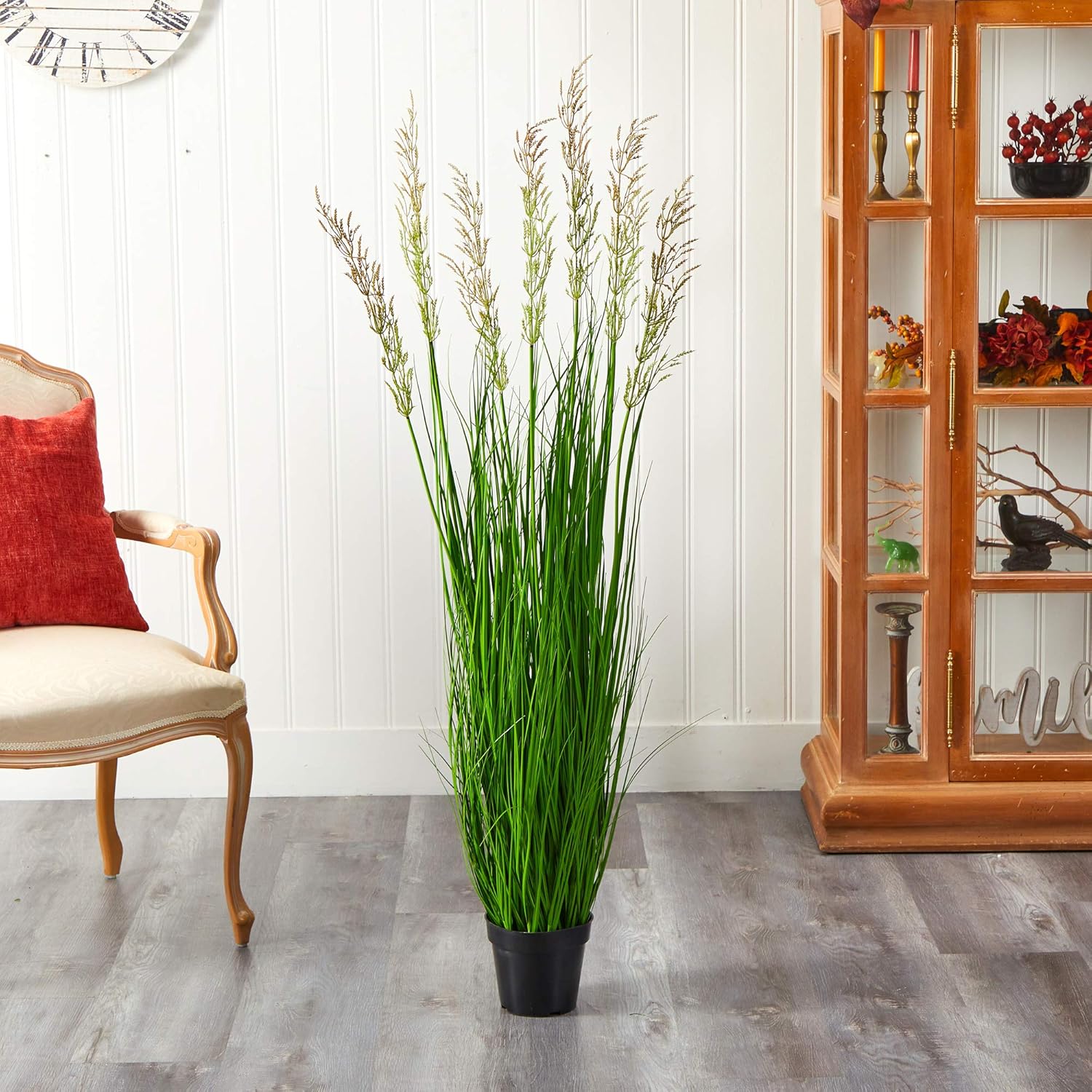 Nearly Natural 45ft Plume Grass Artificial Plant 1