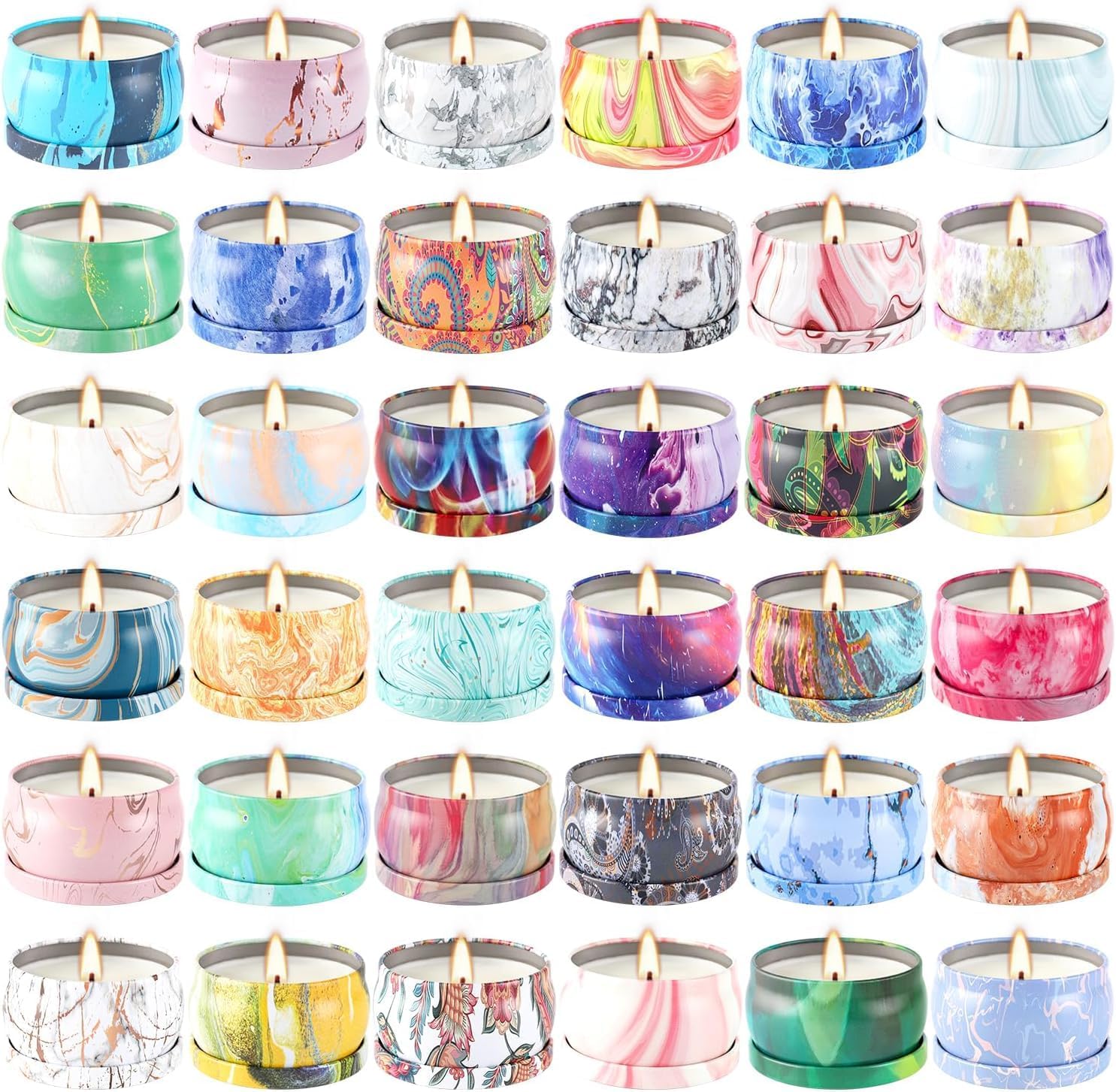 36-Pack Scented Candles Gift Set for Women