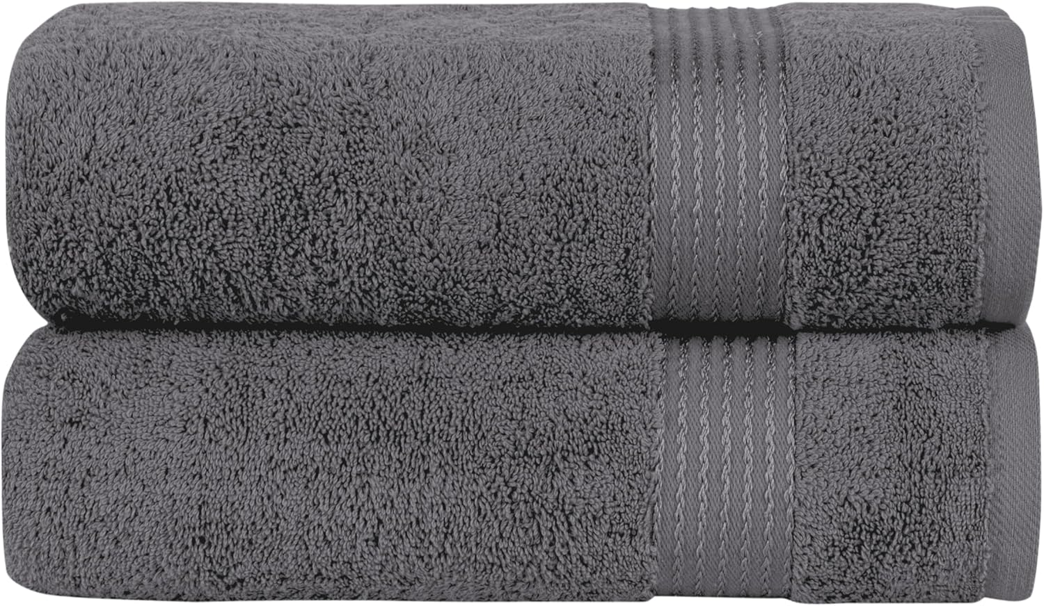 Elegant Comfort Premium Turkish Cotton 2 Pack Bath Towel Set