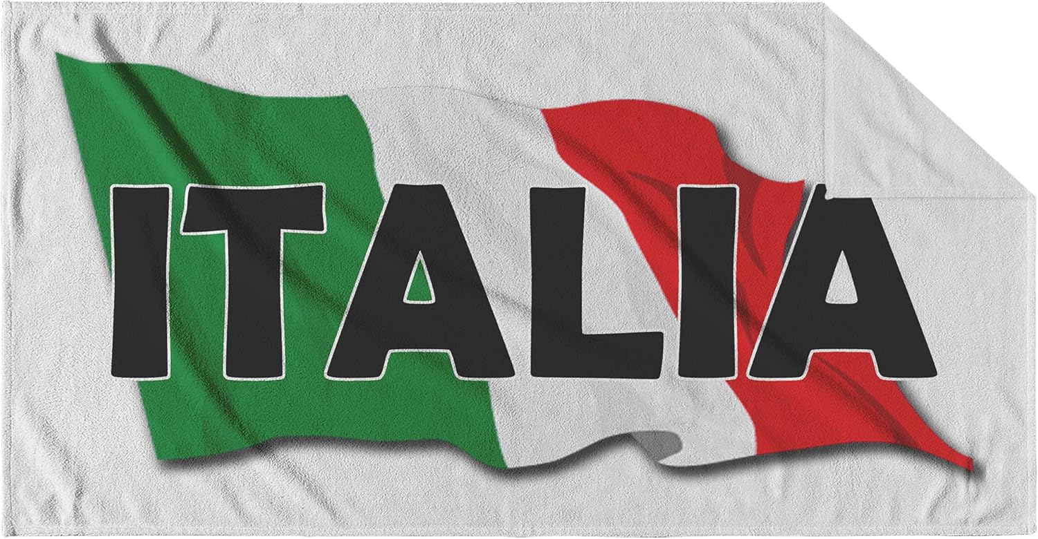 Italia Beach Towel - Italian Design 30 x 60 Oversized