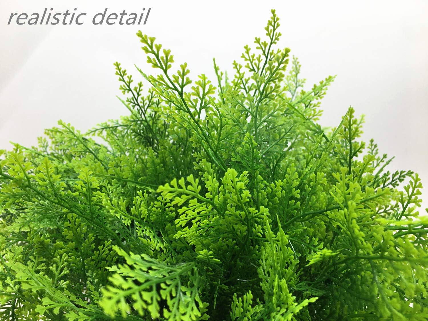 LOVENIMEN Artificial Shrubs 4 pcs 35 cm Realistic Fake Bushes
