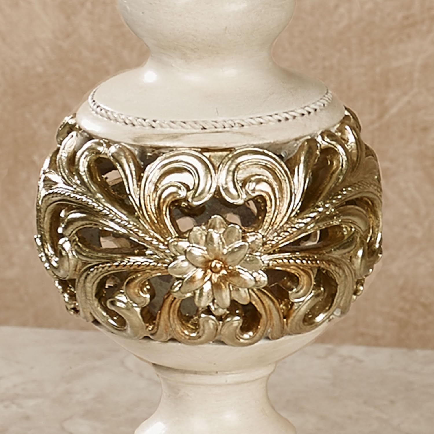 Touch of Class Abimbola Ivory Candleholder Set of Two