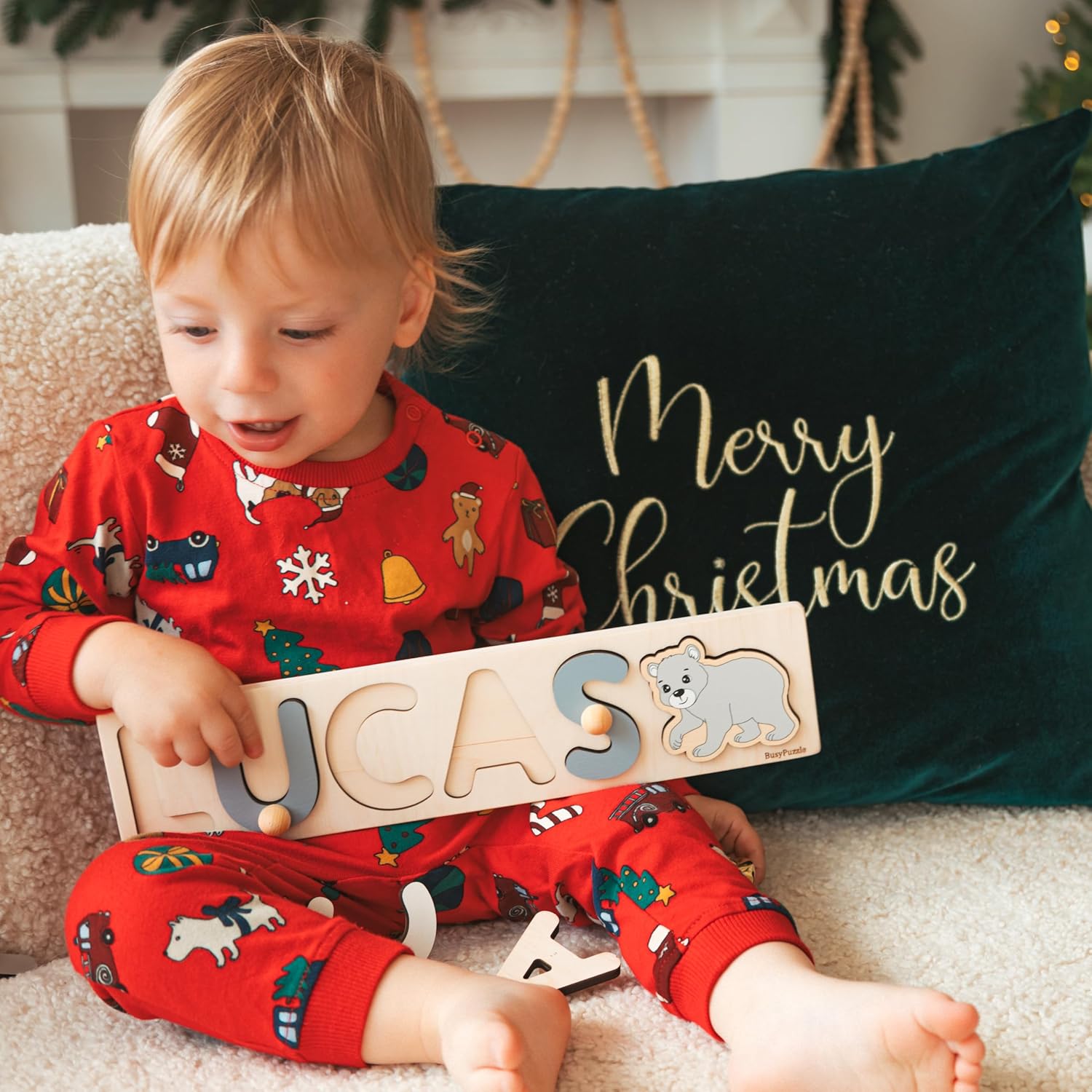 Personalized Wooden Name Puzzle for Kids