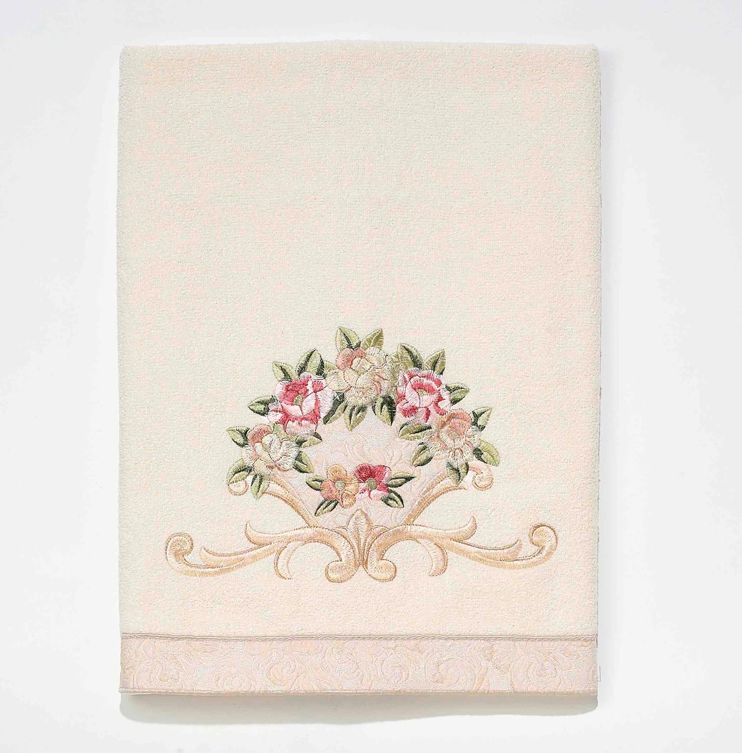 Avanti Linens 3pc Towel Set - Rosefan Collection