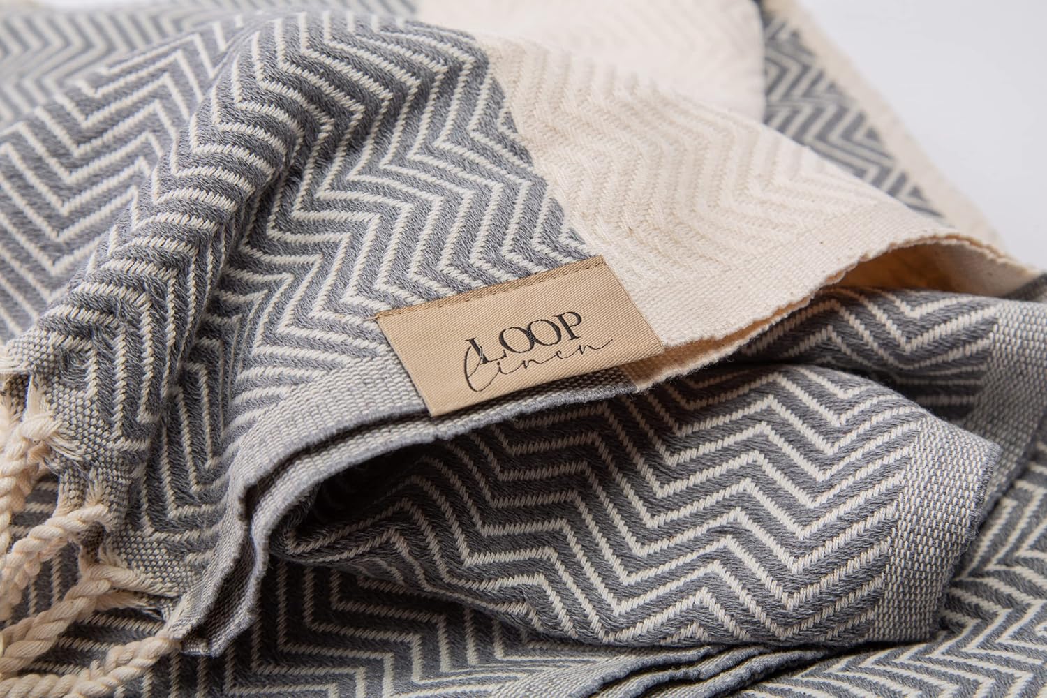 Loop Linen Cotton Beach Towel - Super Gift Multi-Purpose Large Size