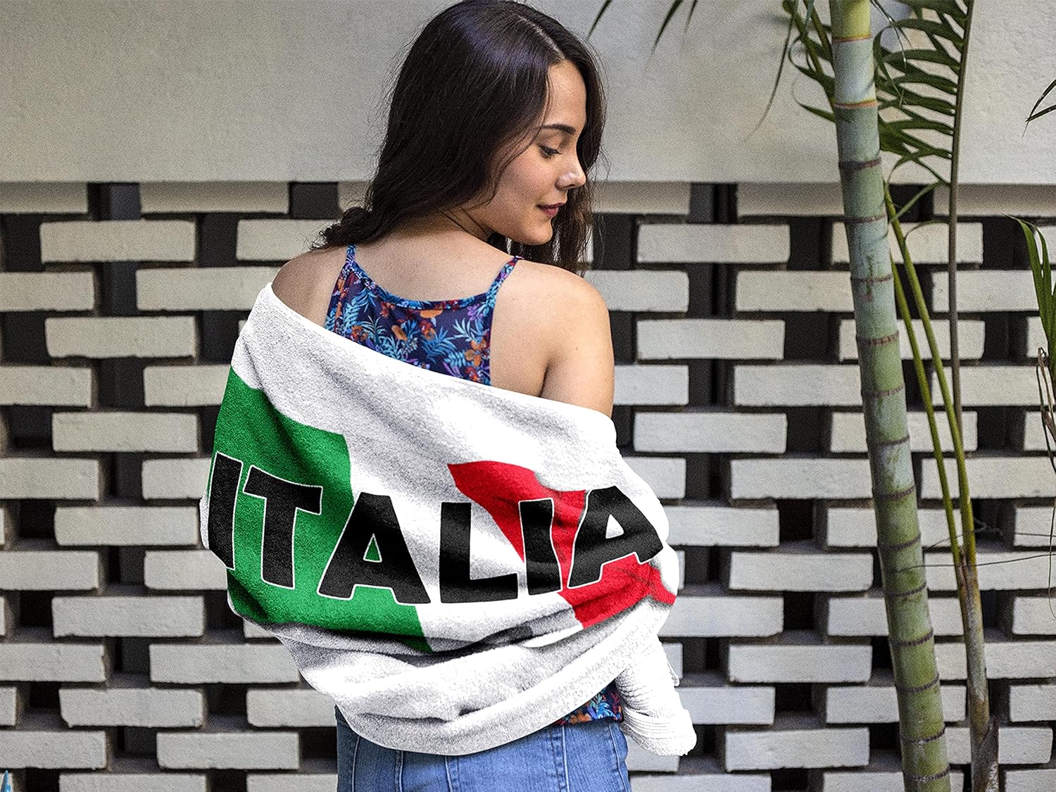 Italia Beach Towel - Italian Design 30 x 60 Oversized