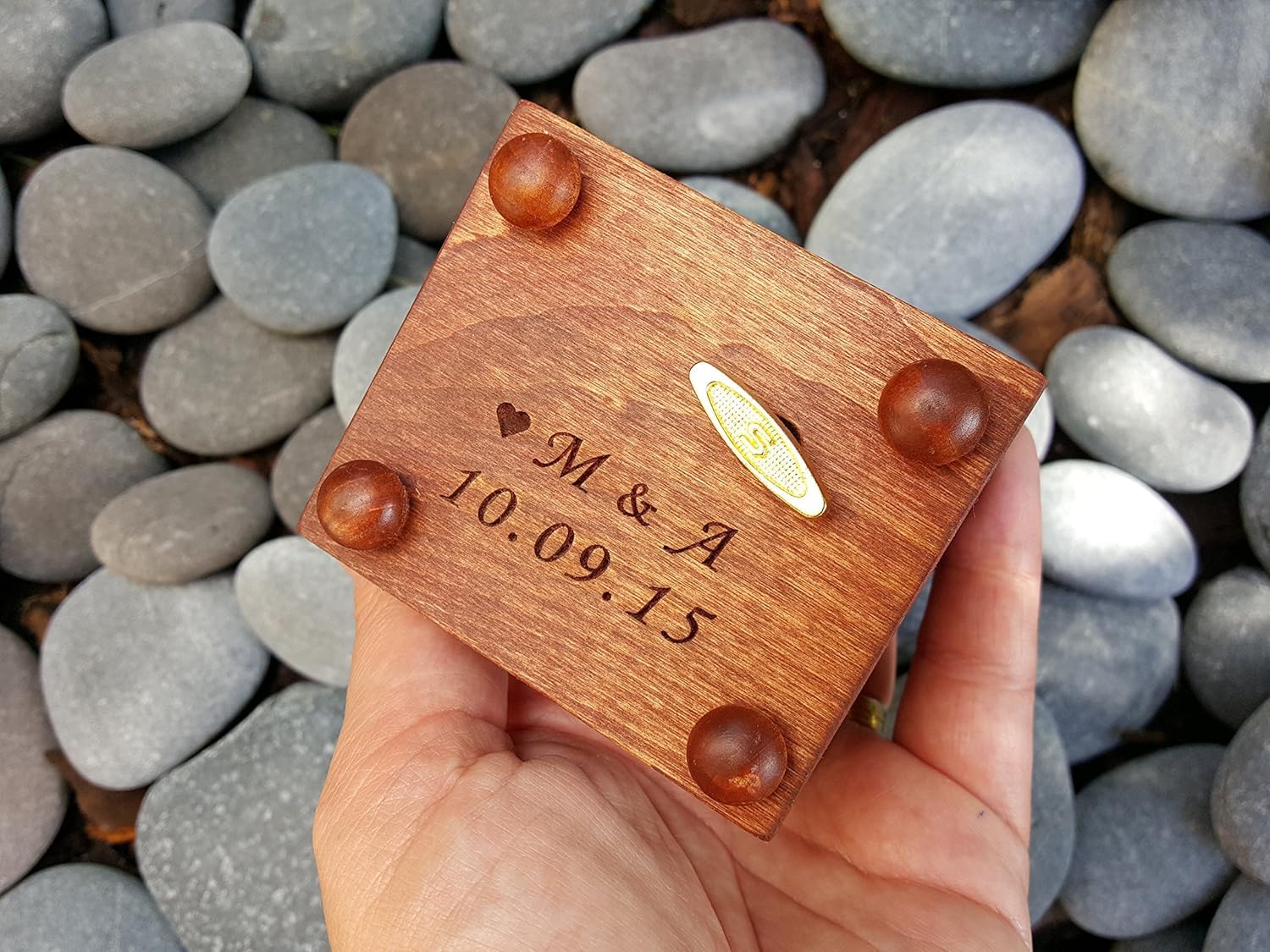 Custom Handmade Music Box for Dad and Daughter 1