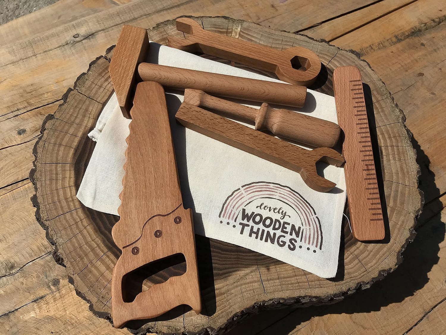 Lovely Wooden Things Toddler Tool Kit