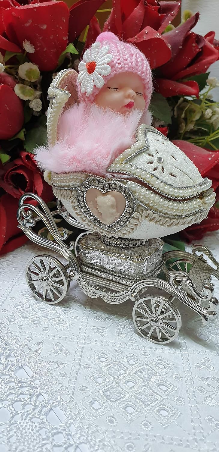 Handmade Faberge Style Princess Carriage Ornament