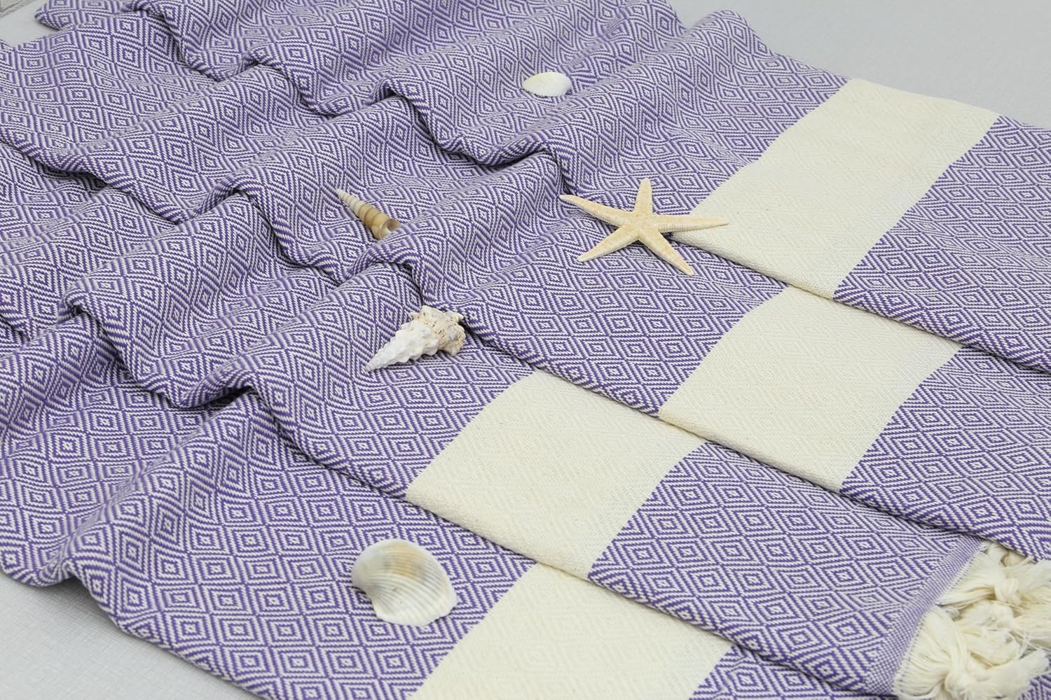 Turkish Beach Towel 36x70 Inch Diamond Design