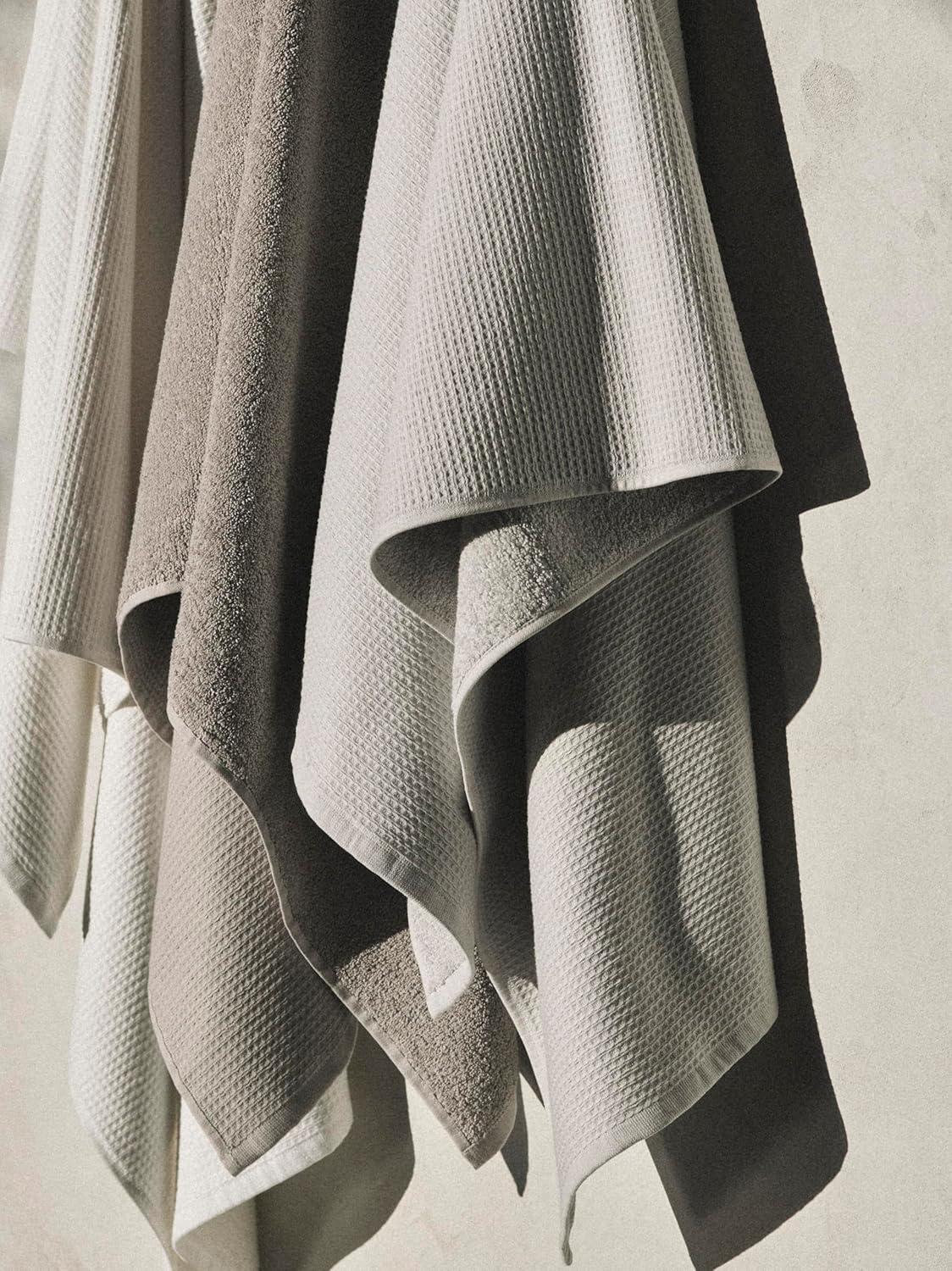 Calvin Klein Bath Towels - 3-Piece Set Dusty Green